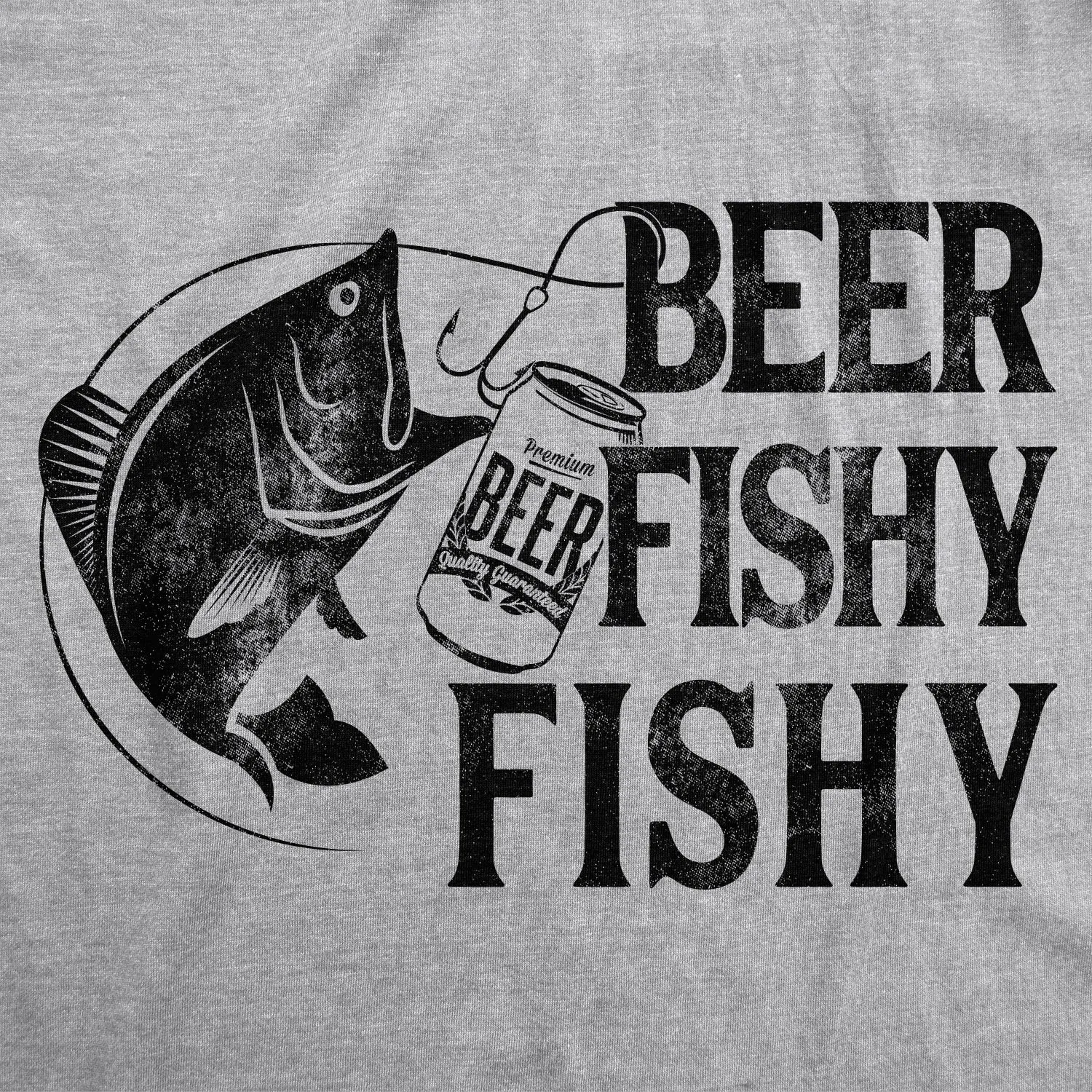 Beer Fishy Fishy Men's T Shirt sold by Crazy Dog T-Shirts product image thumbnail 3