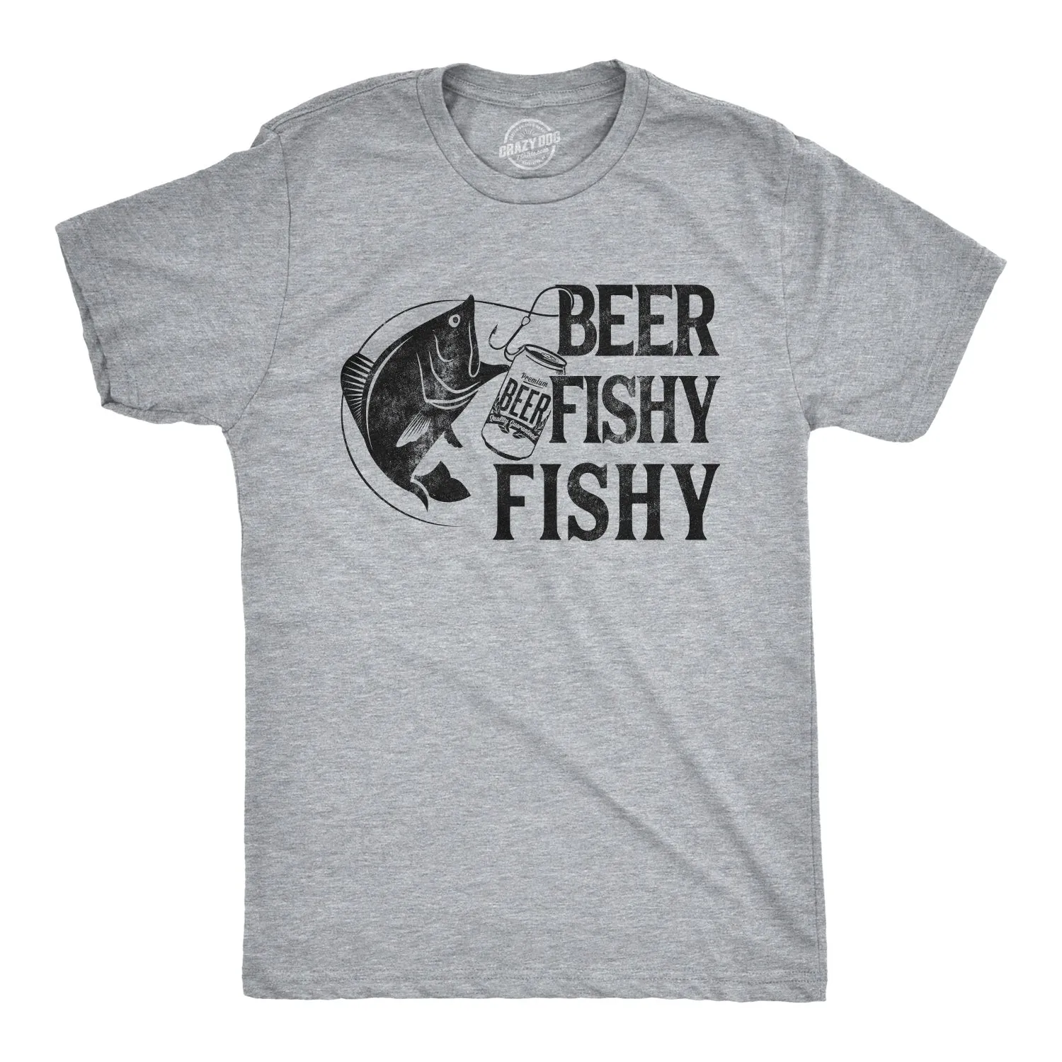 Beer Fishy Fishy Men's T Shirt sold by Crazy Dog T-Shirts