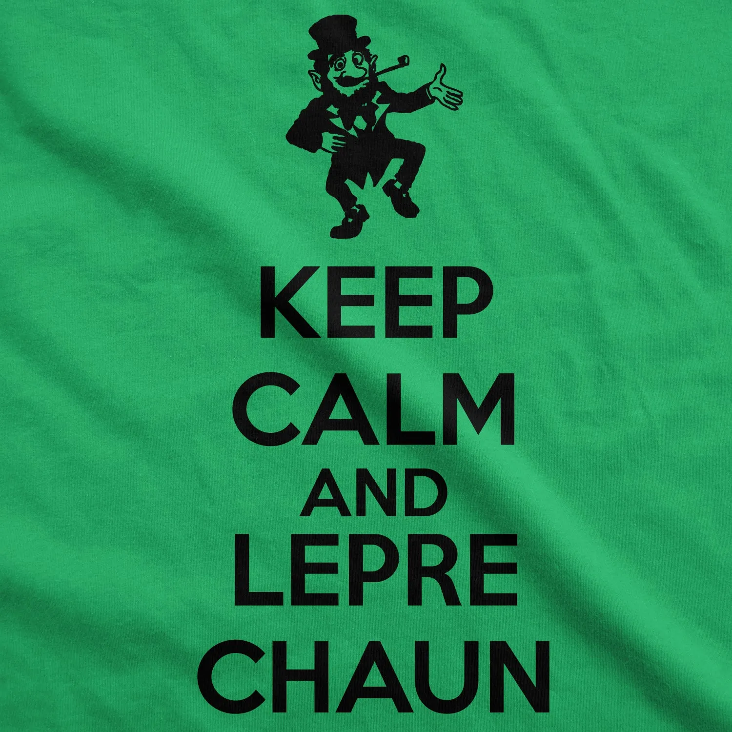 Keep Calm And Leprechaun Men's T Shirt sold by Crazy Dog T-Shirts product image thumbnail 2