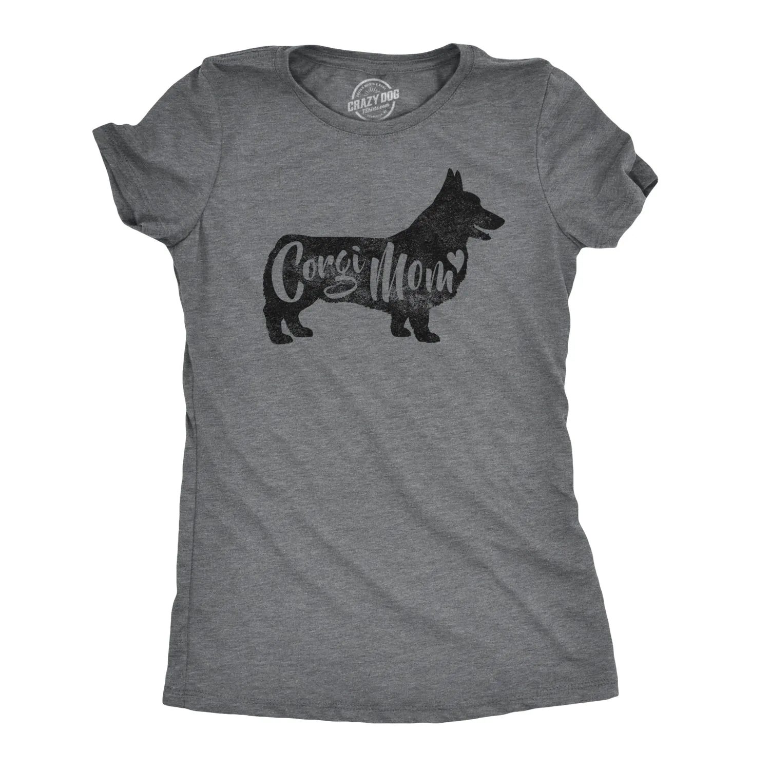 Corgi Mom Women's T Shirt sold by Crazy Dog T-Shirts