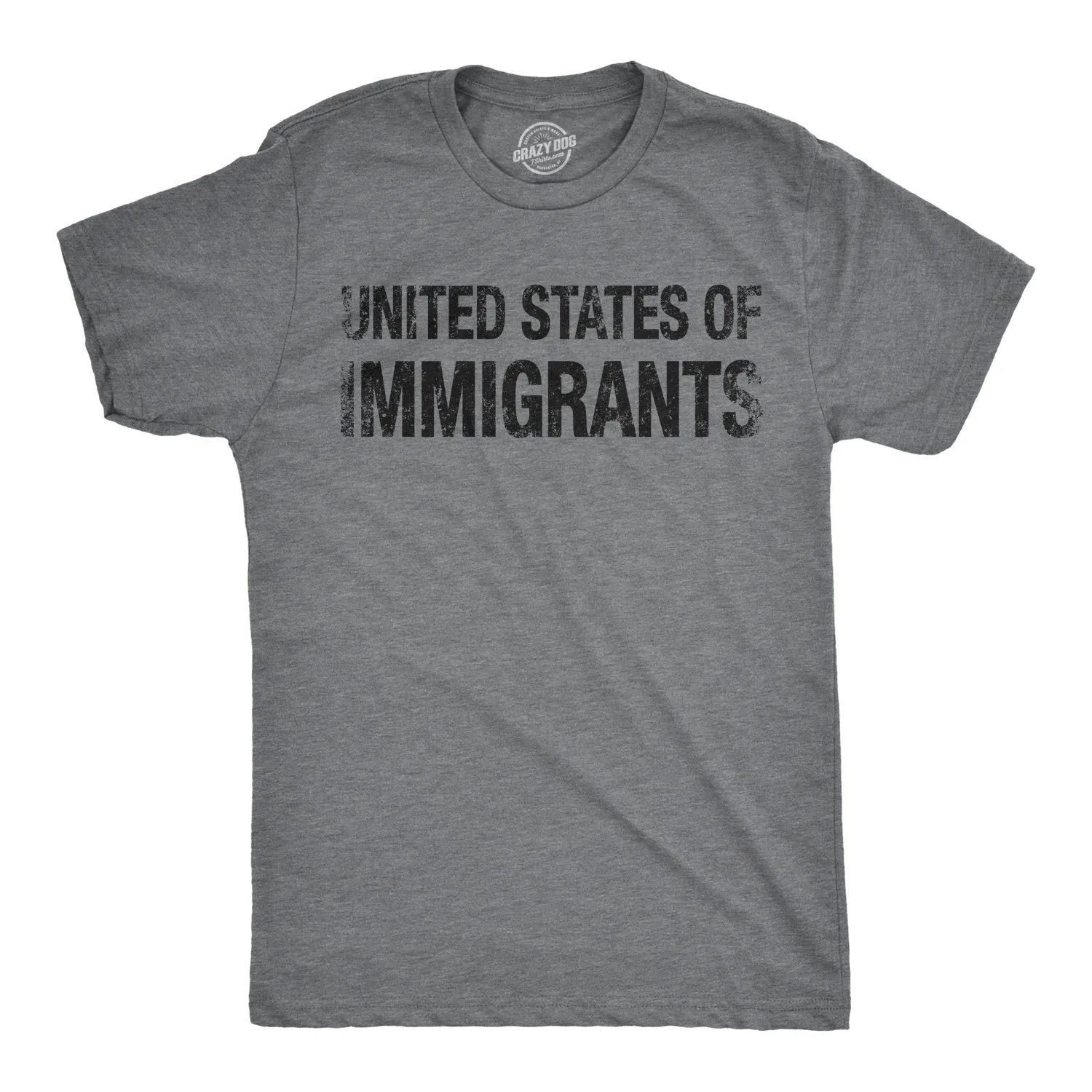 United States of Immigrants Men's T Shirt sold by Crazy Dog T-Shirts