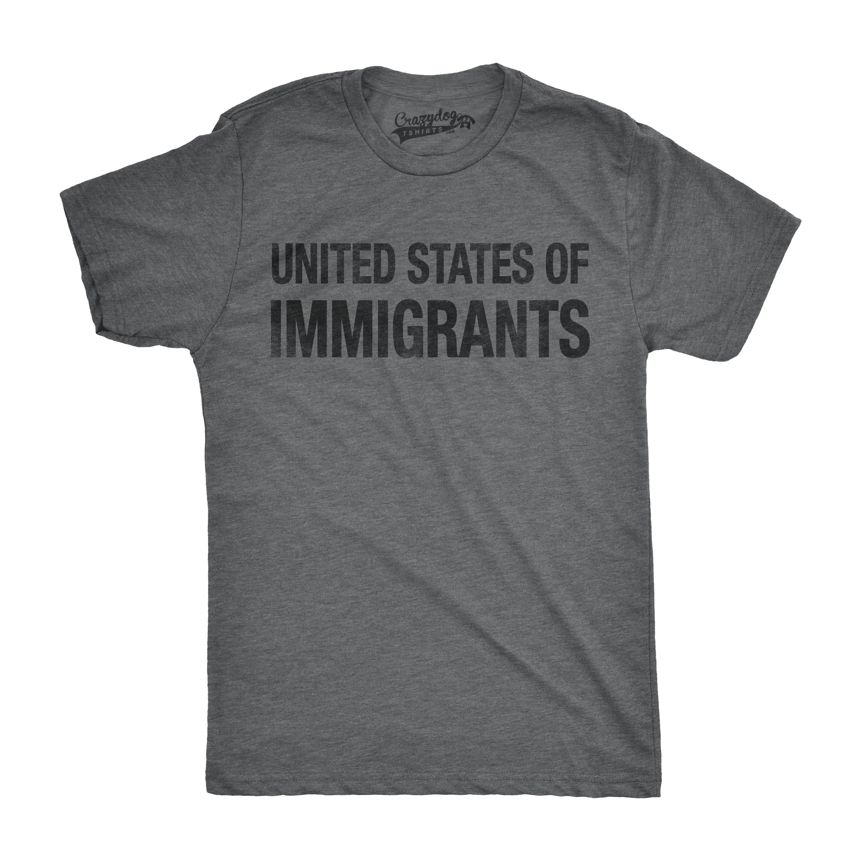 United States of Immigrants Men's T Shirt sold by Crazy Dog T-Shirts product image thumbnail 3