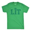 Lit Men's T Shirt sold by Crazy Dog T-Shirts