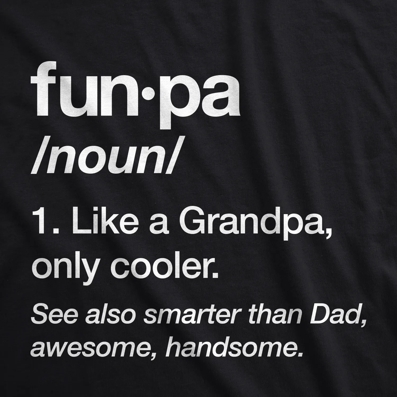 Funpa Definition Men's T Shirt sold by Crazy Dog T-Shirts product image thumbnail 3