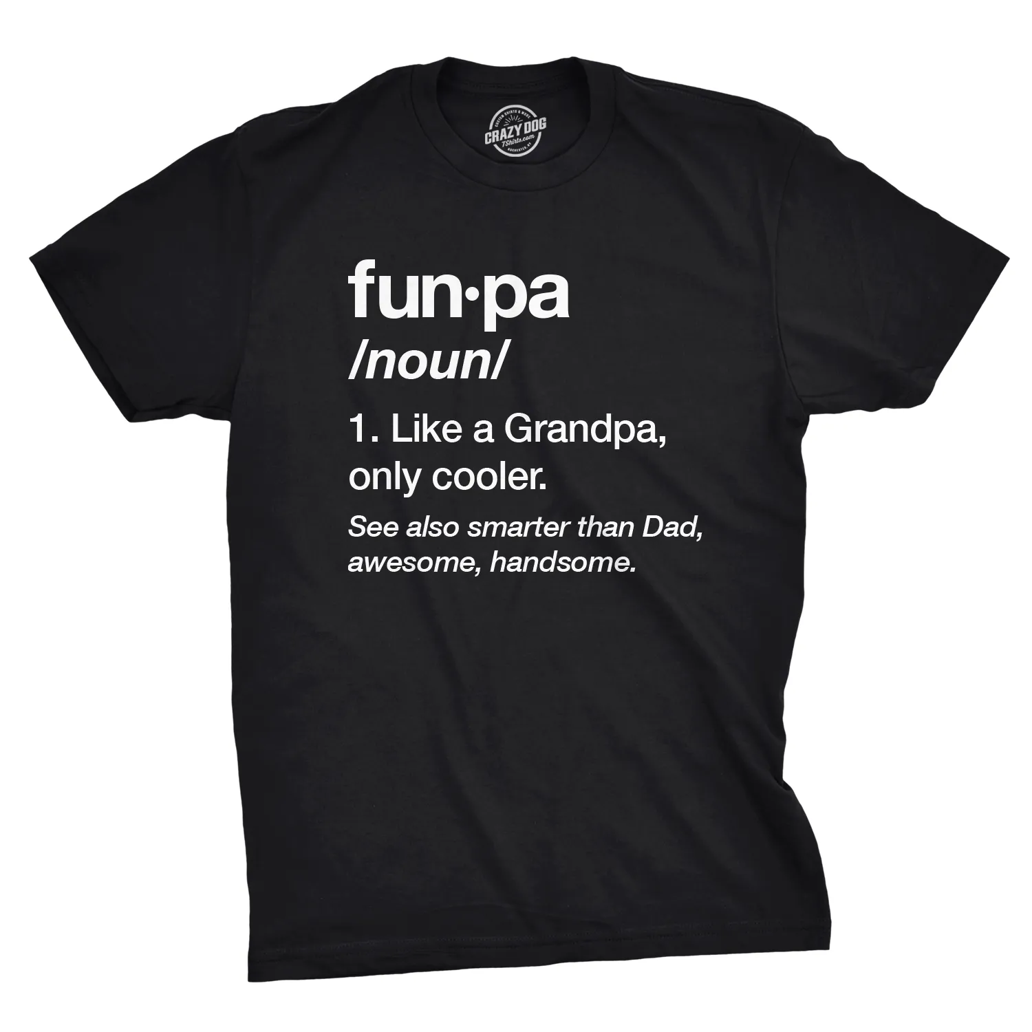 Funpa Definition Men's T Shirt sold by Crazy Dog T-Shirts