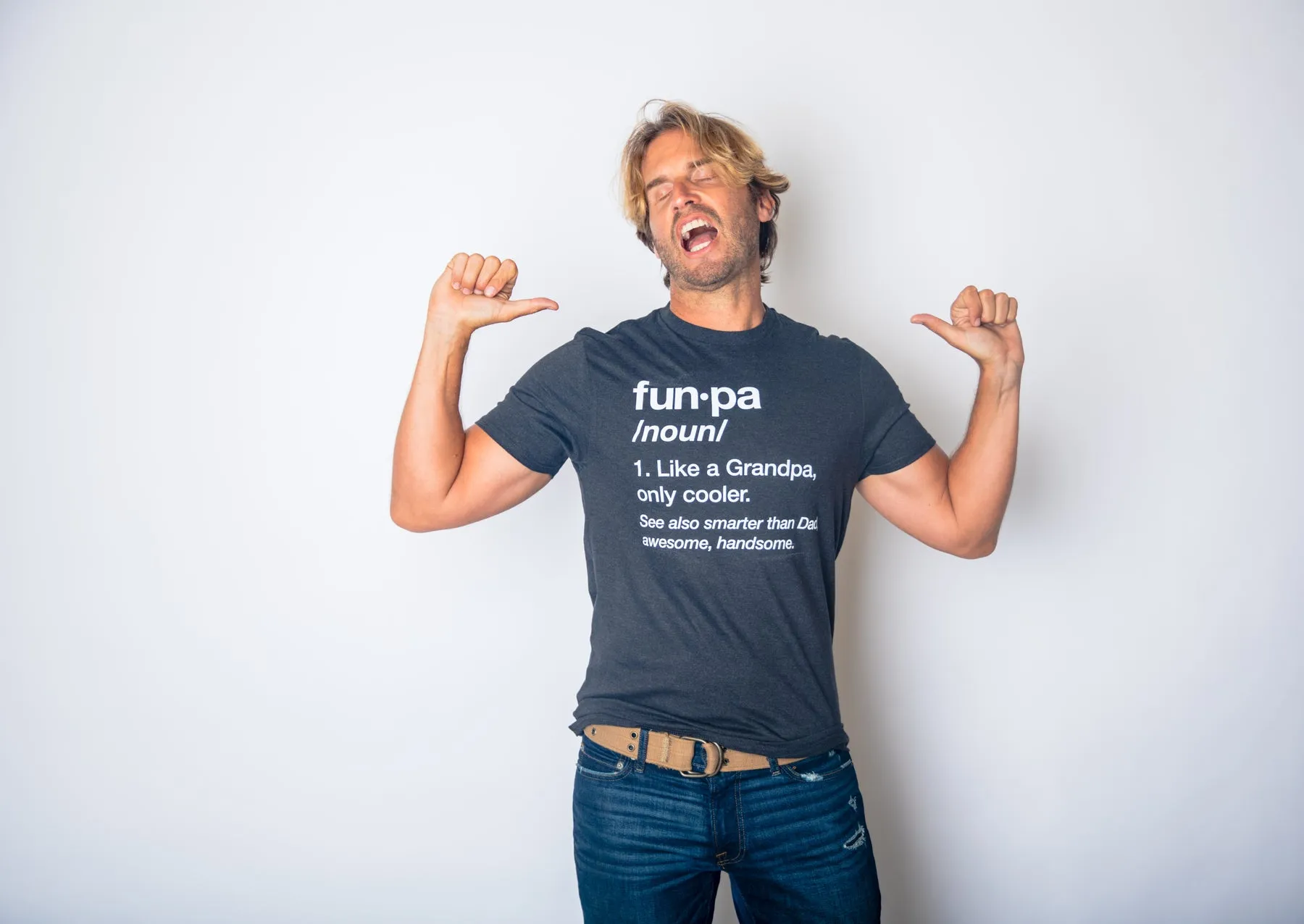 Funpa Definition Men's T Shirt sold by Crazy Dog T-Shirts product image thumbnail 2