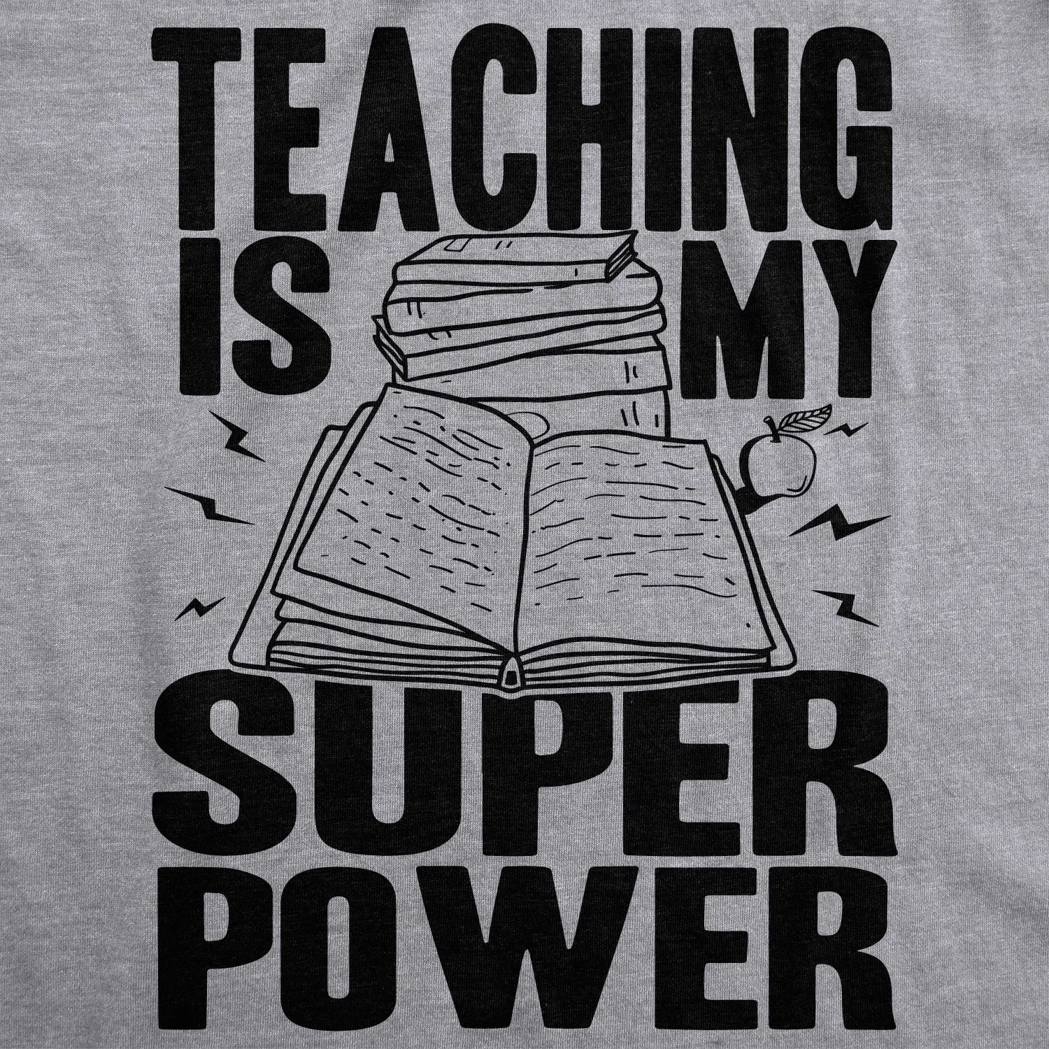 Teaching Is My Superpower Men's T Shirt sold by Crazy Dog T-Shirts product image thumbnail 2