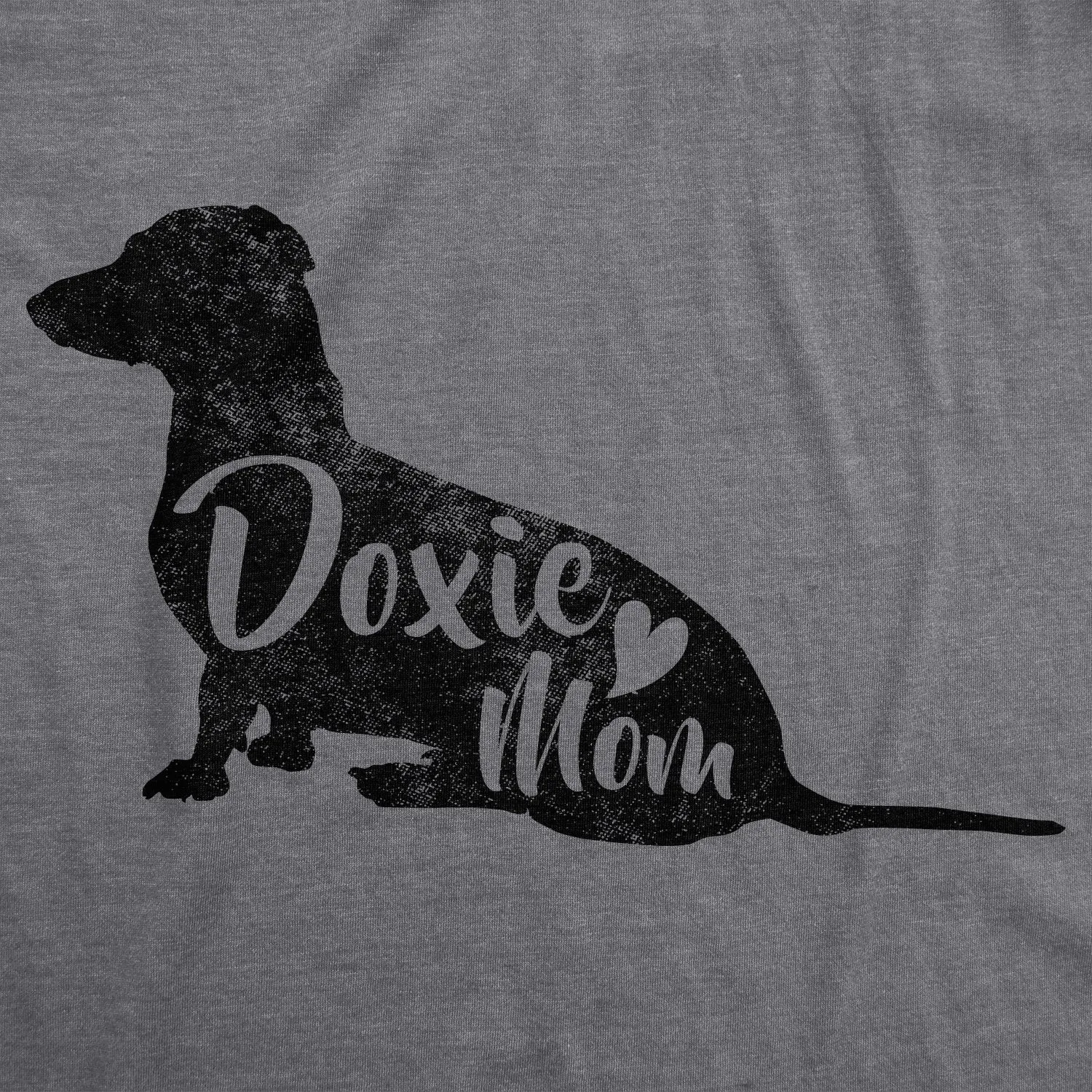 Doxie Mom Women's T Shirt sold by Crazy Dog T-Shirts product image thumbnail 2