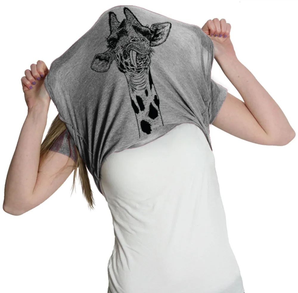 Ask Me About My Giraffe Women's T Shirt sold by Crazy Dog T-Shirts