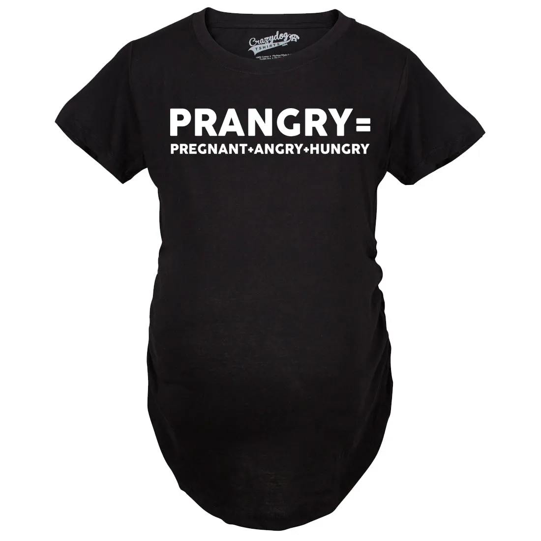 Prangry Maternity T Shirt sold by Crazy Dog T-Shirts product image thumbnail 4