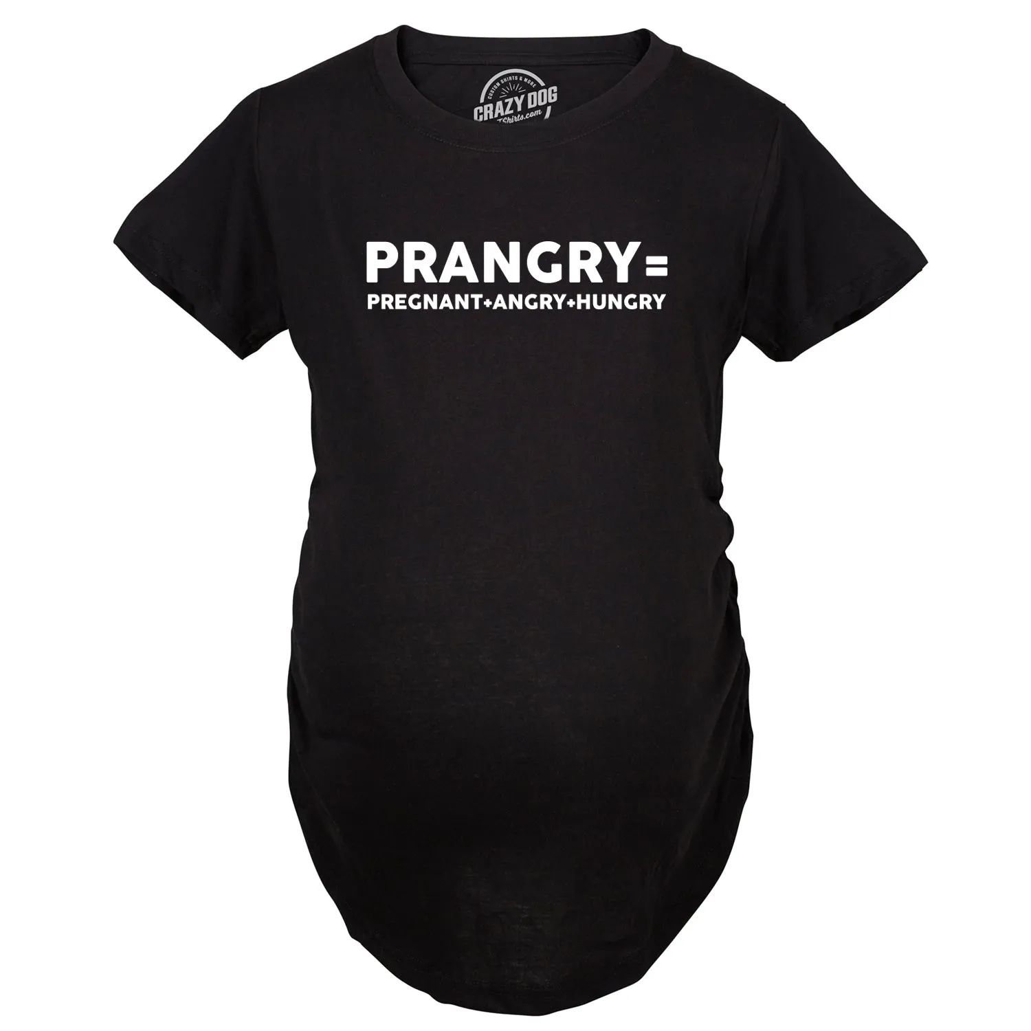 Prangry Maternity T Shirt sold by Crazy Dog T-Shirts product image thumbnail 2