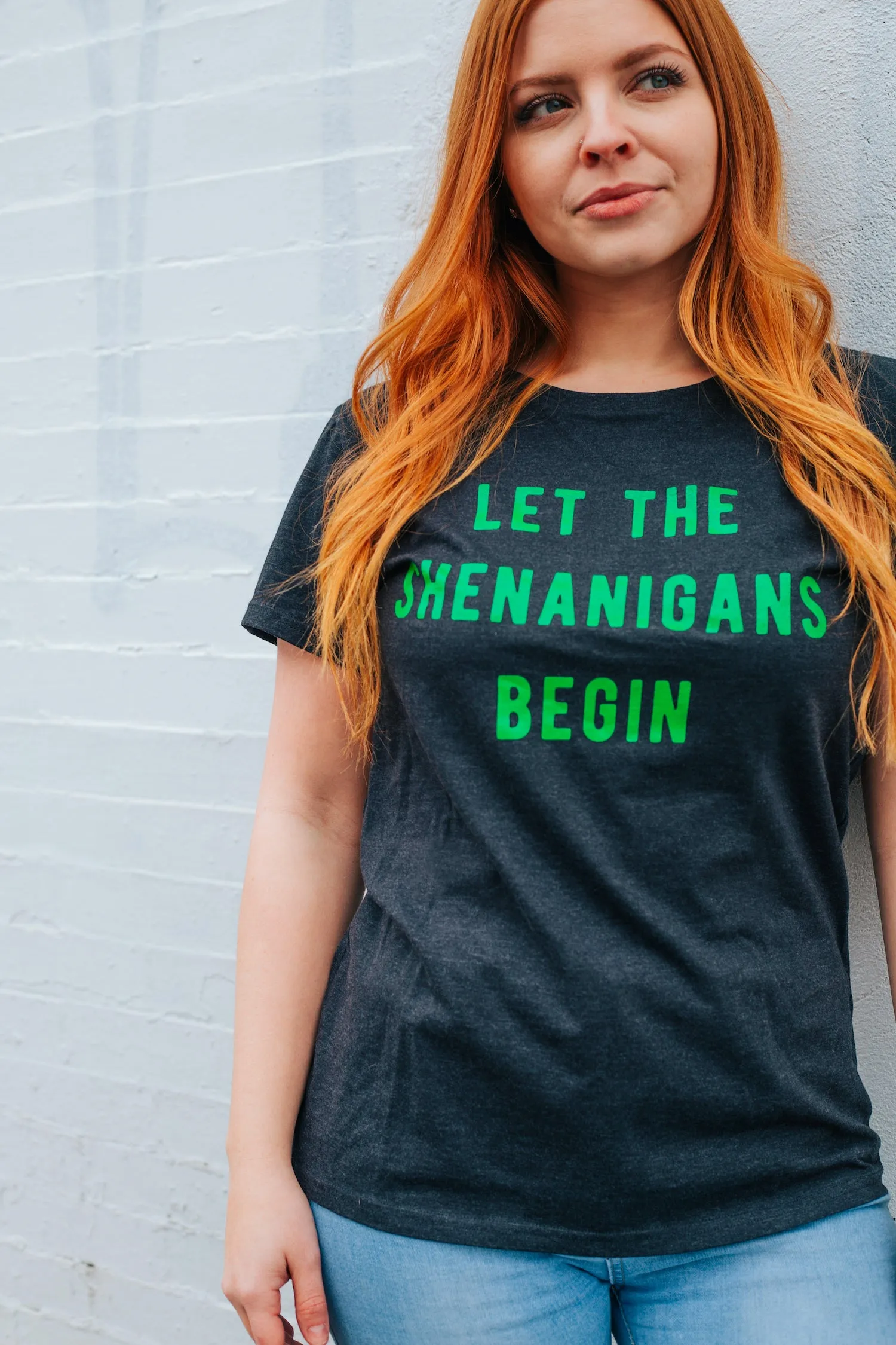Let The Shenanigans Begin Women's T Shirt sold by Crazy Dog T-Shirts product image thumbnail 4