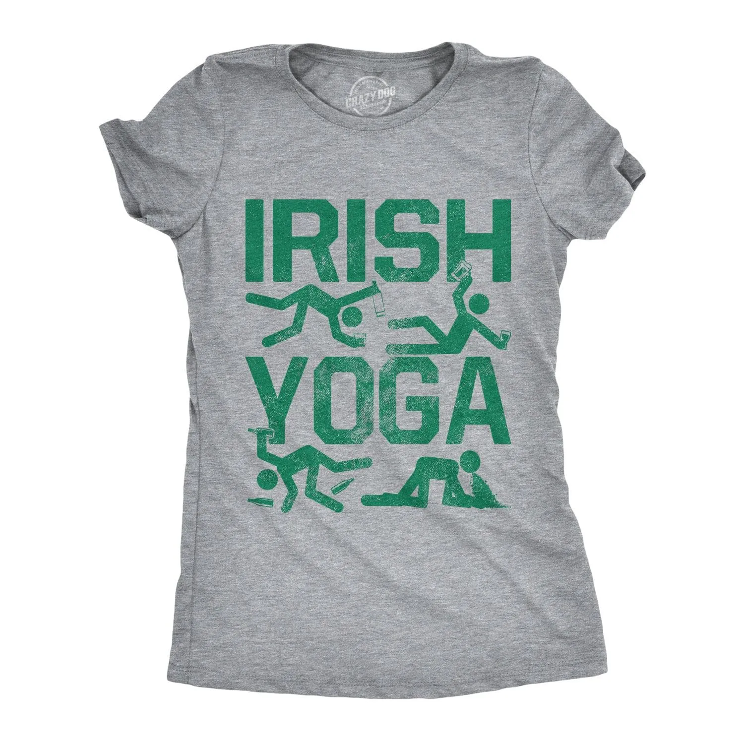 Irish Yoga Women's T Shirt sold by Crazy Dog T-Shirts