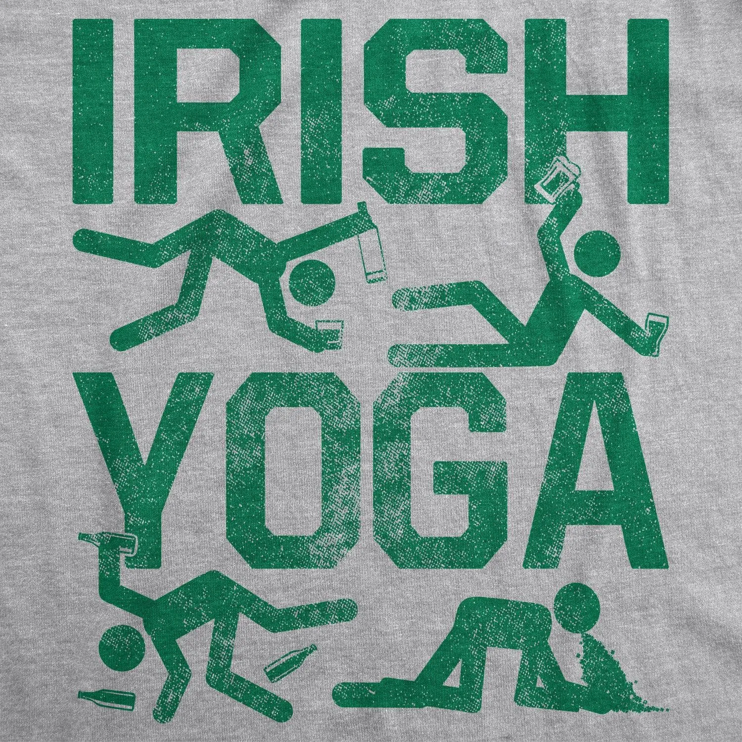Irish Yoga Women's T Shirt sold by Crazy Dog T-Shirts product image thumbnail 2
