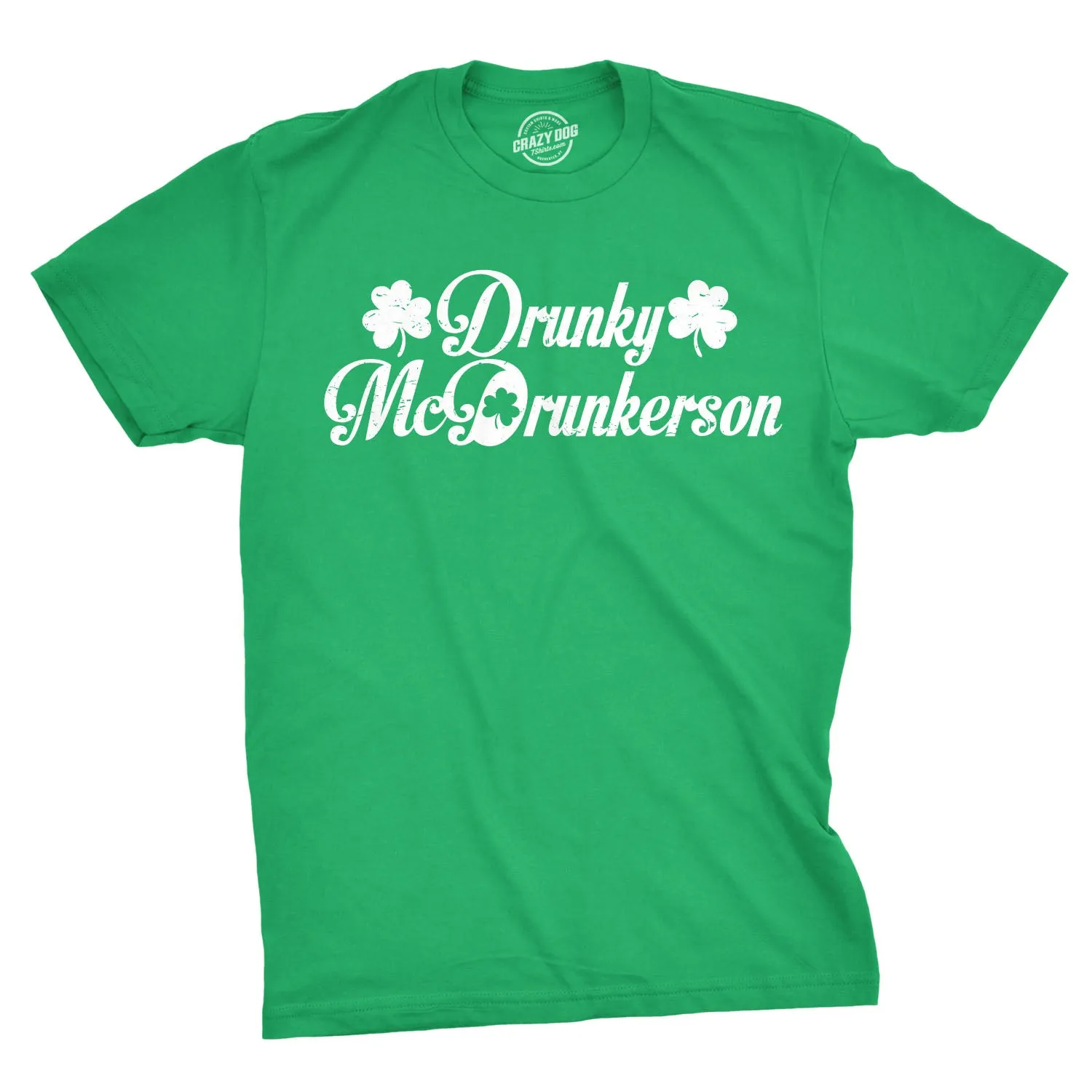Drunky McDrunkerson Men's T Shirt sold by Crazy Dog T-Shirts