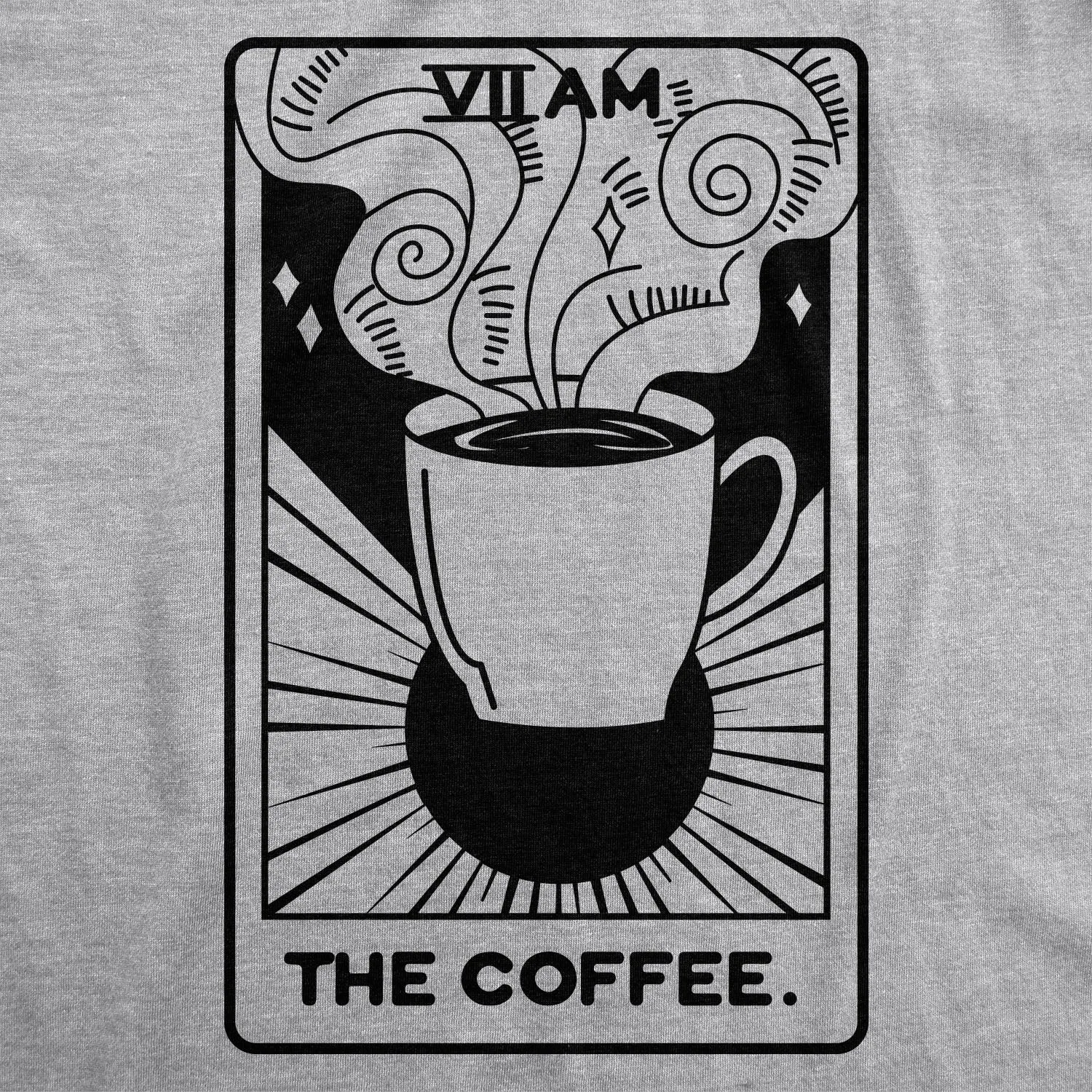 Coffee Tarot Card Women's T Shirt sold by Crazy Dog T-Shirts product image thumbnail 2