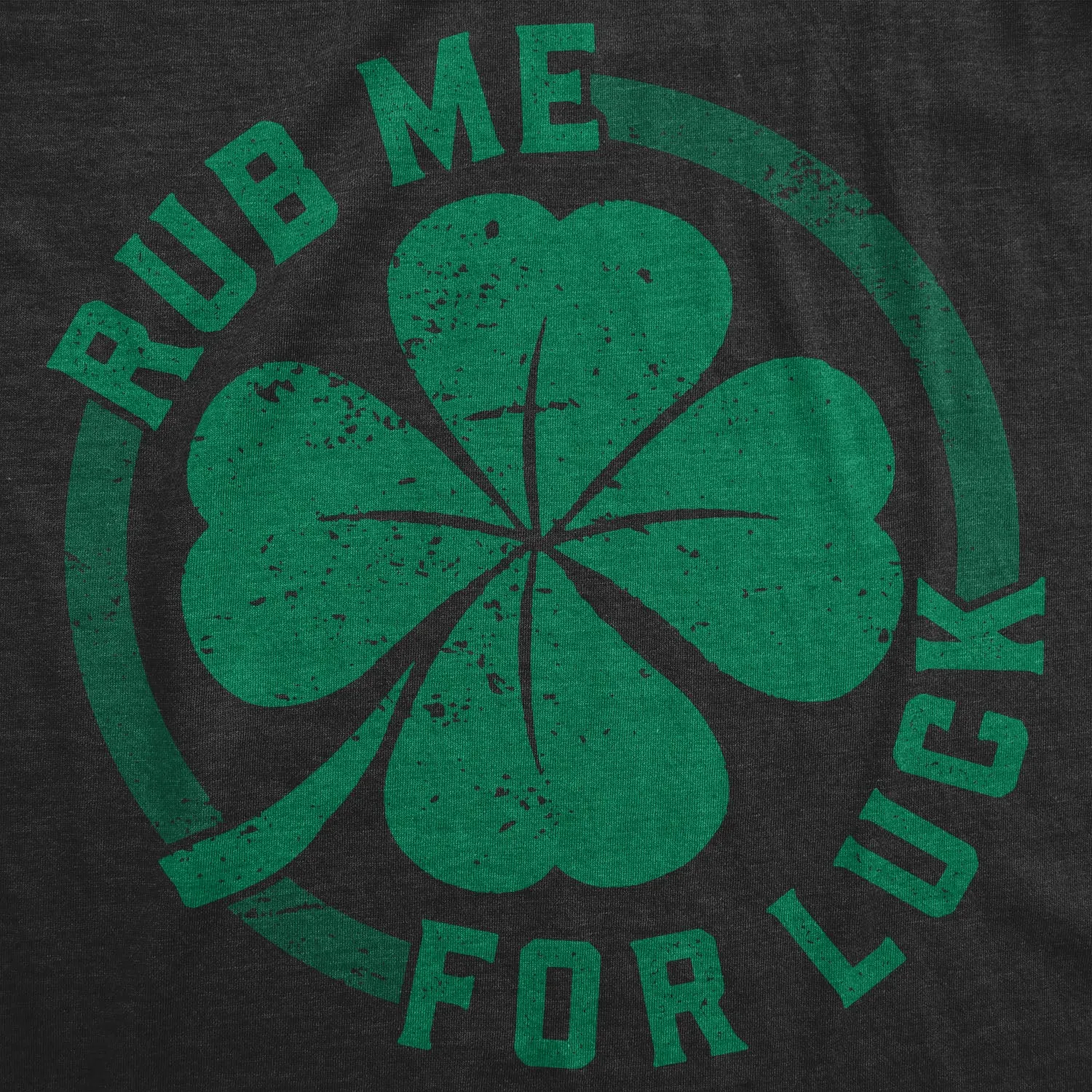 Rub Me For Luck Men's T Shirt sold by Crazy Dog T-Shirts product image thumbnail 2