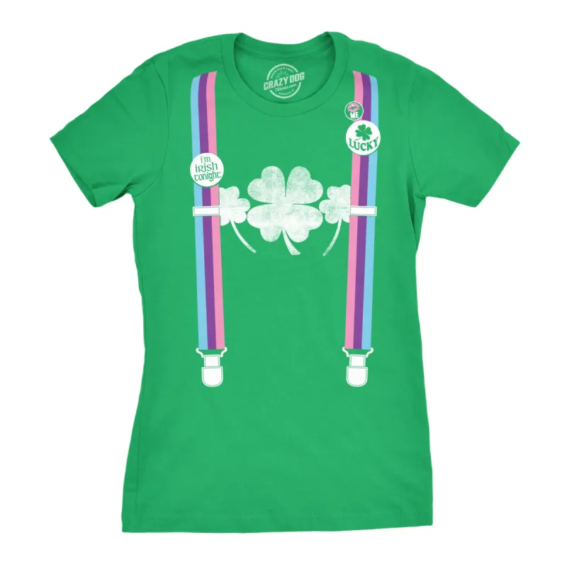 Rainbow Suspenders Women's T Shirt sold by Crazy Dog T-Shirts