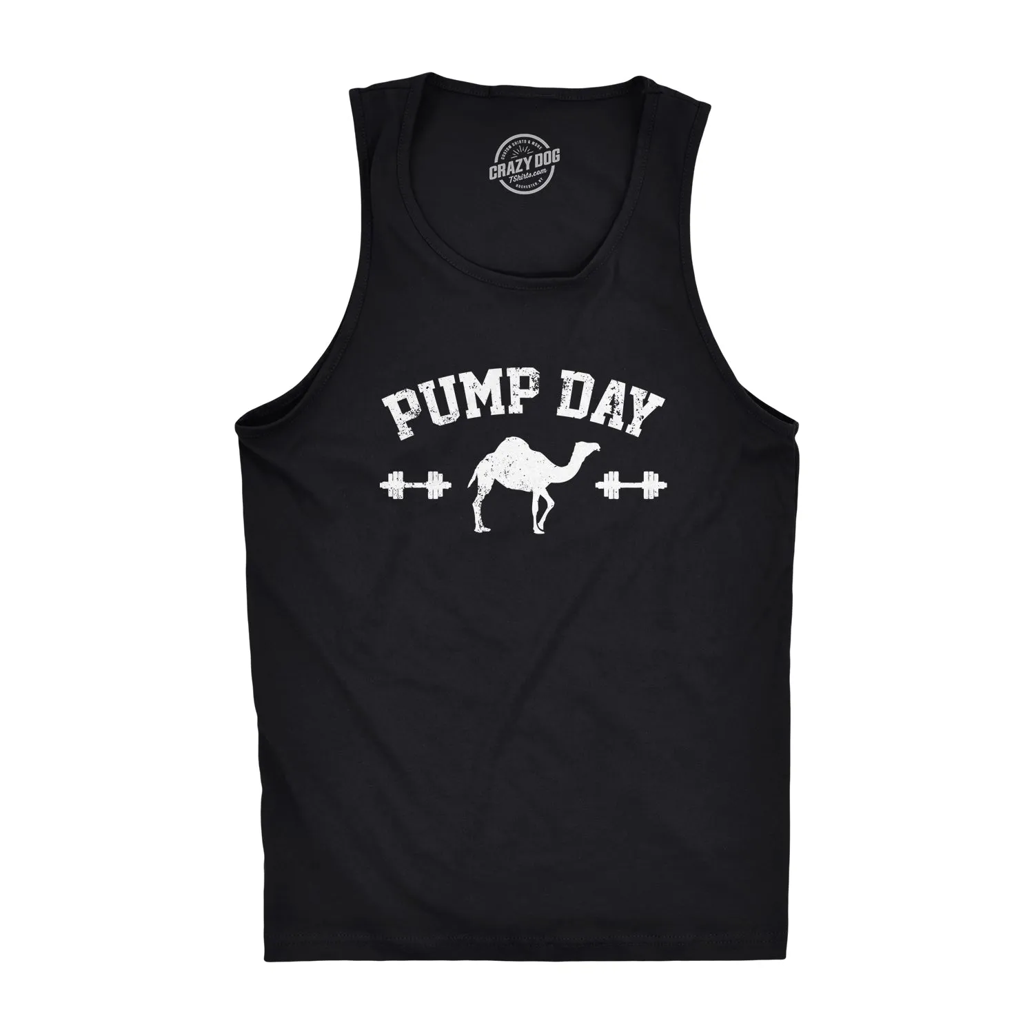 Pump Day Men's Tank Top sold by Crazy Dog T-Shirts product image thumbnail 3