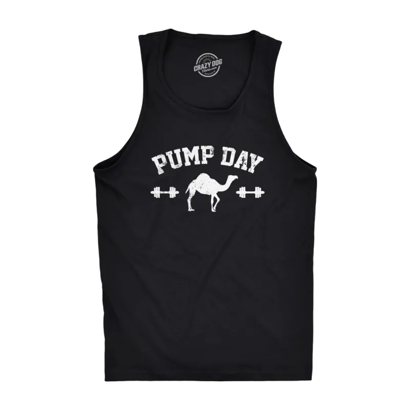 Pump Day Men's Tank Top sold by Crazy Dog T-Shirts
