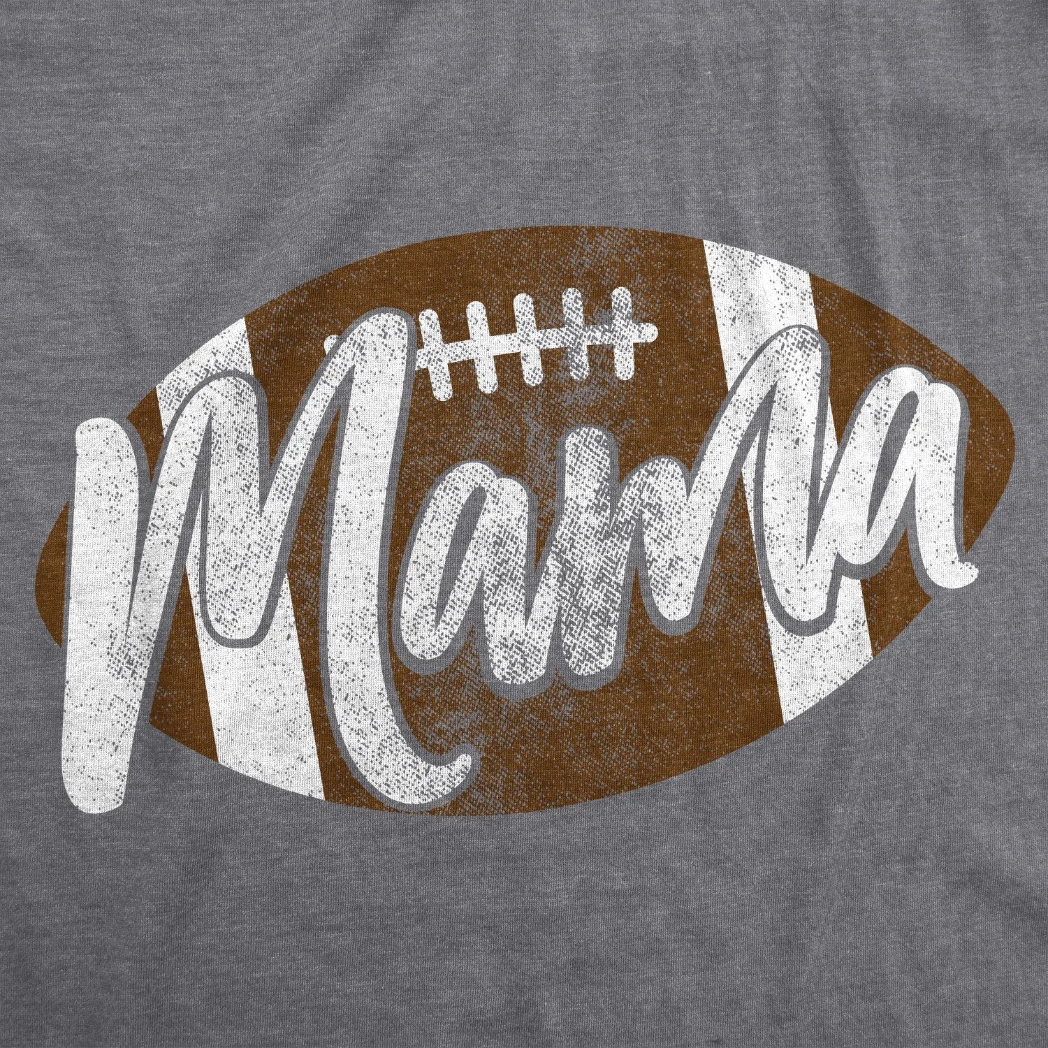 Football Mama Women's T Shirt sold by Crazy Dog T-Shirts product image thumbnail 2