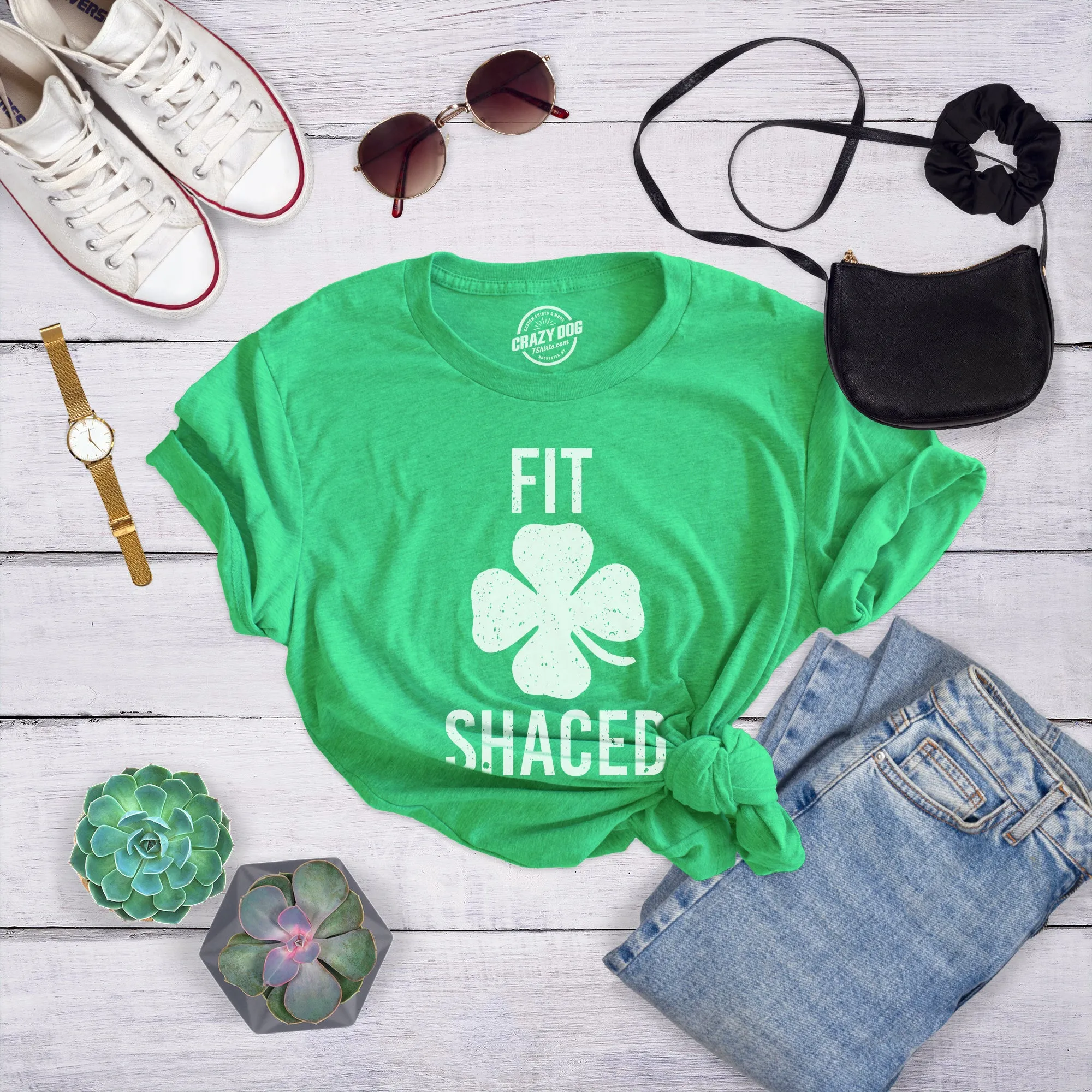Fit Shaced Women's T Shirt sold by Crazy Dog T-Shirts product image thumbnail 3