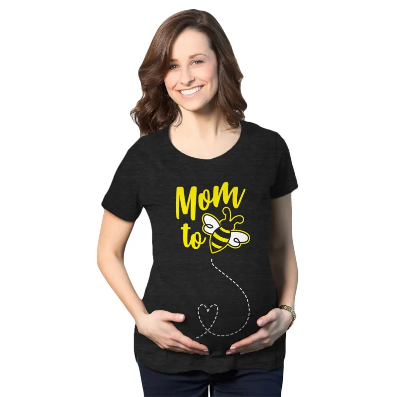 Mom To Bee Maternity T Shirt sold by Crazy Dog T-Shirts