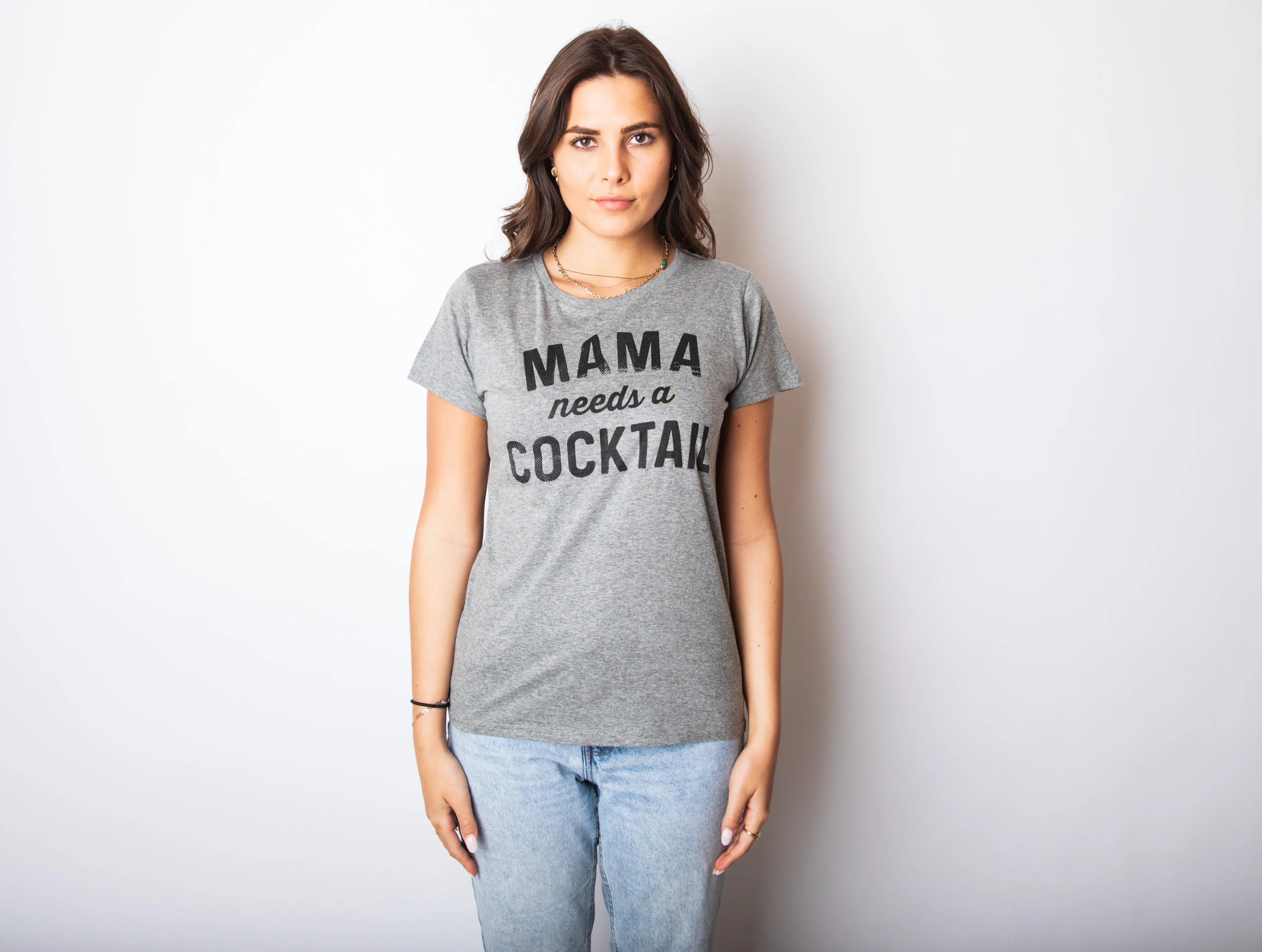 Mama Needs A Cocktail Women's T Shirt sold by Crazy Dog T-Shirts product image thumbnail 2