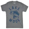 Lake Mode Men's T Shirt sold by Crazy Dog T-Shirts