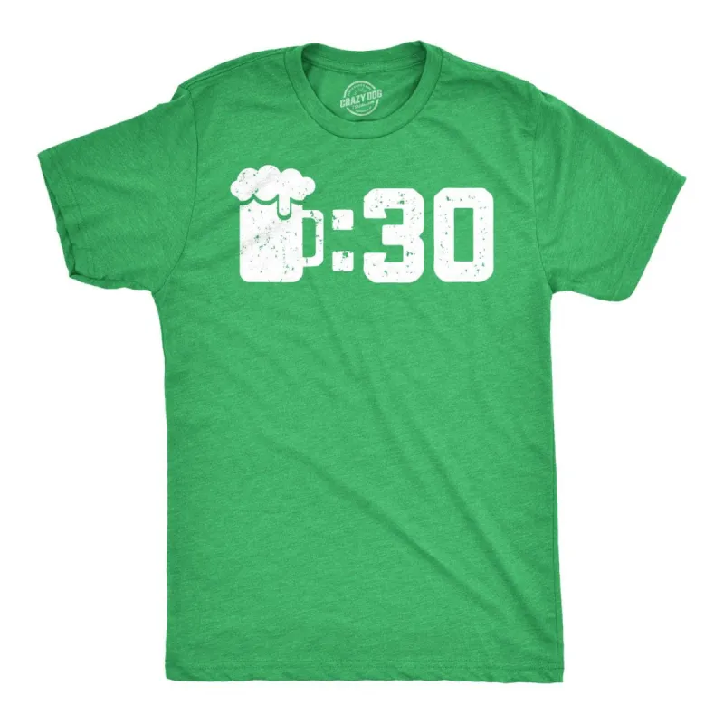 Beer Thirty Men's T Shirt sold by Crazy Dog T-Shirts