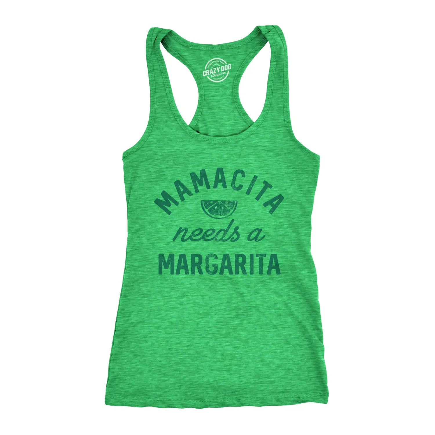 Mamacita Needs A Margarita Women's Tank Top sold by Crazy Dog T-Shirts