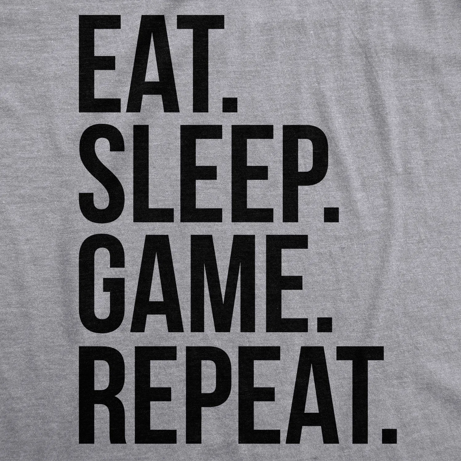 Eat Sleep Game Repeat Men's T Shirt sold by Crazy Dog T-Shirts product image thumbnail 2