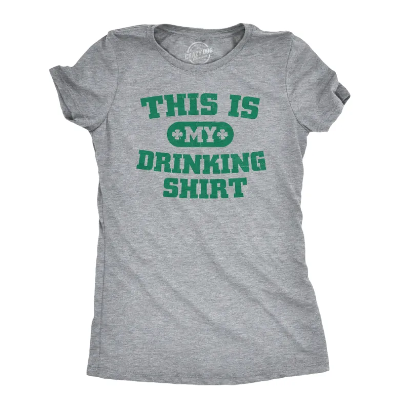 This Is My Drinking Shirt Women's T Shirt sold by Crazy Dog T-Shirts