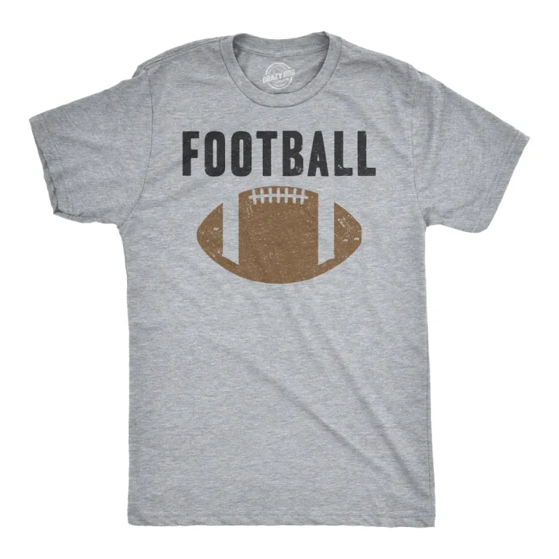 Vintage Football Men's T Shirt sold by Crazy Dog T-Shirts