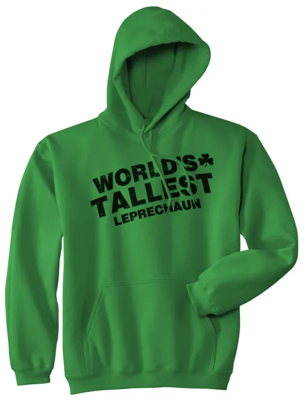 World's Tallest Leprechaun Hoodie sold by Crazy Dog T-Shirts