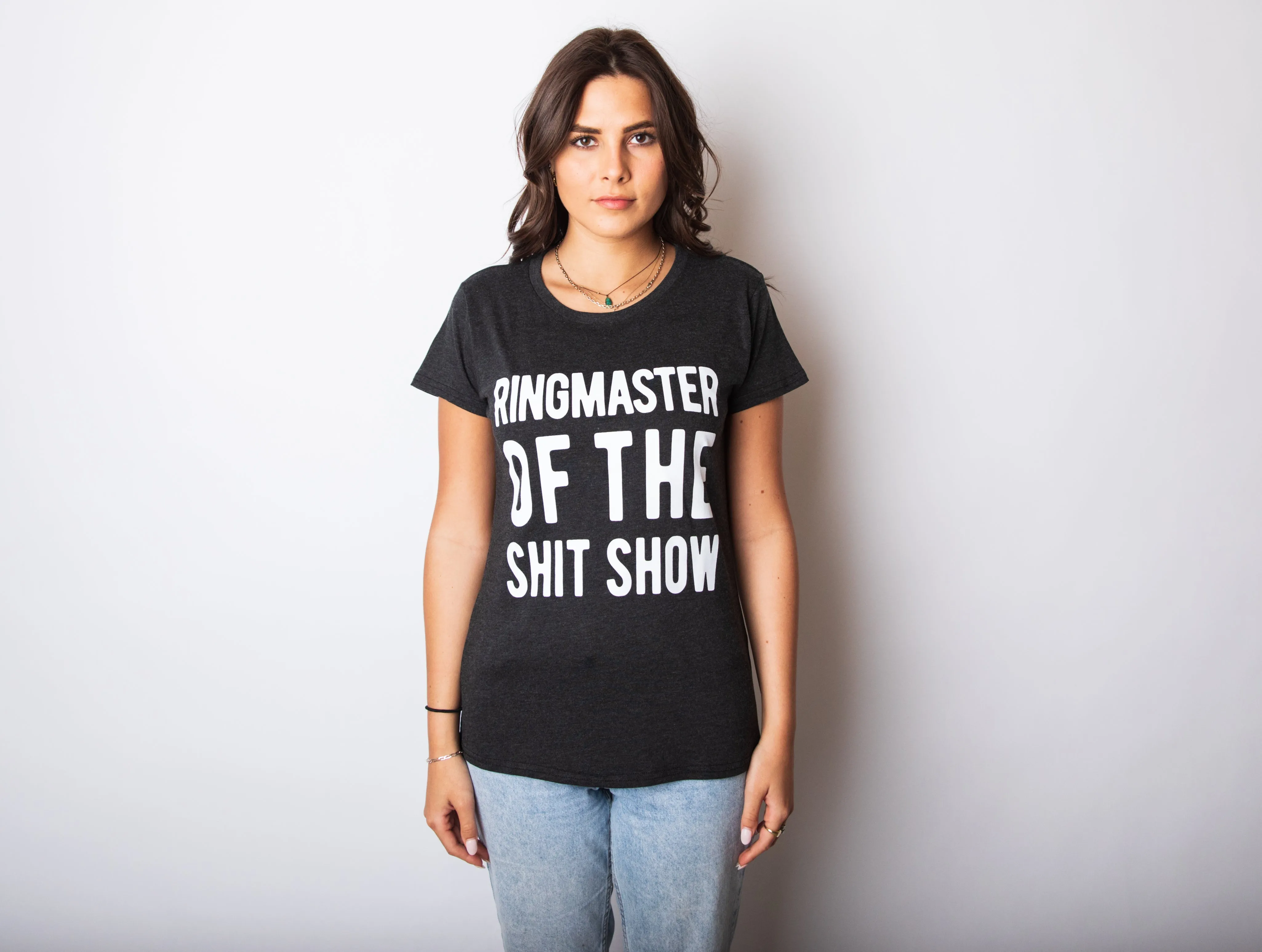 Ringmaster Of The Shitshow Women's T Shirt sold by Crazy Dog T-Shirts product image thumbnail 2