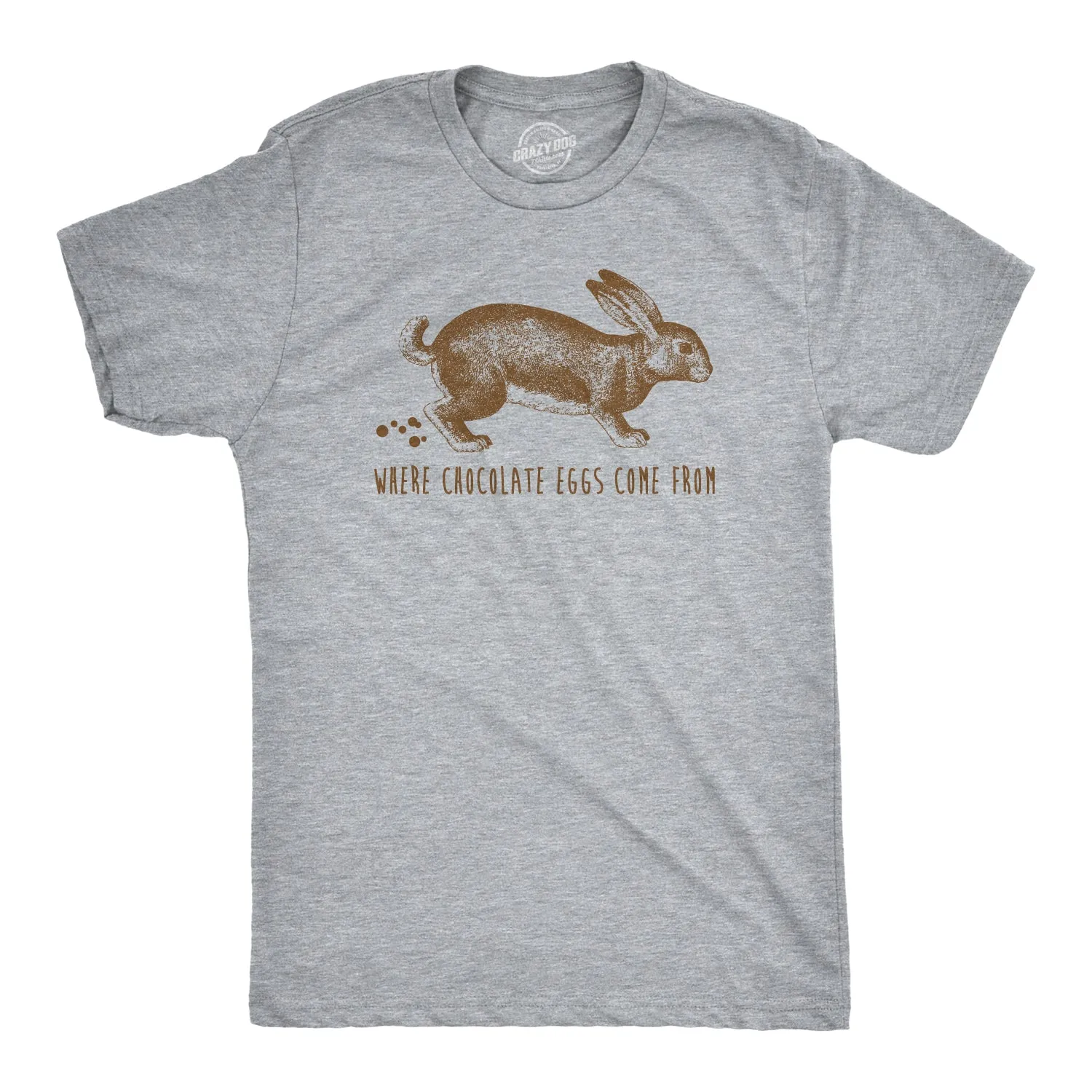 Where Chocolate Eggs Come From Men's T Shirt sold by Crazy Dog T-Shirts