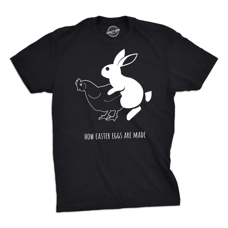 How Easter Eggs Are Made Men's T Shirt sold by Crazy Dog T-Shirts