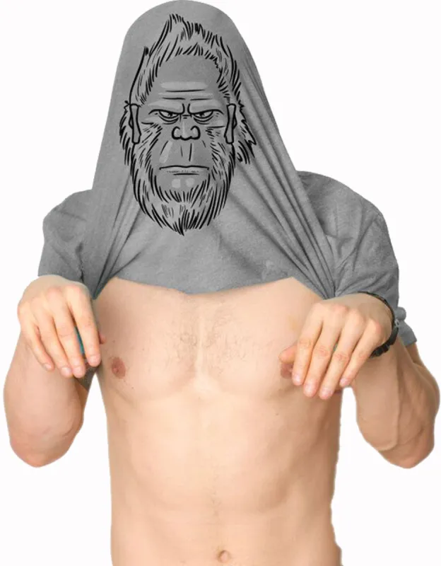 Has Anyone Seen A Yeti Flip Men's T Shirt sold by Crazy Dog T-Shirts
