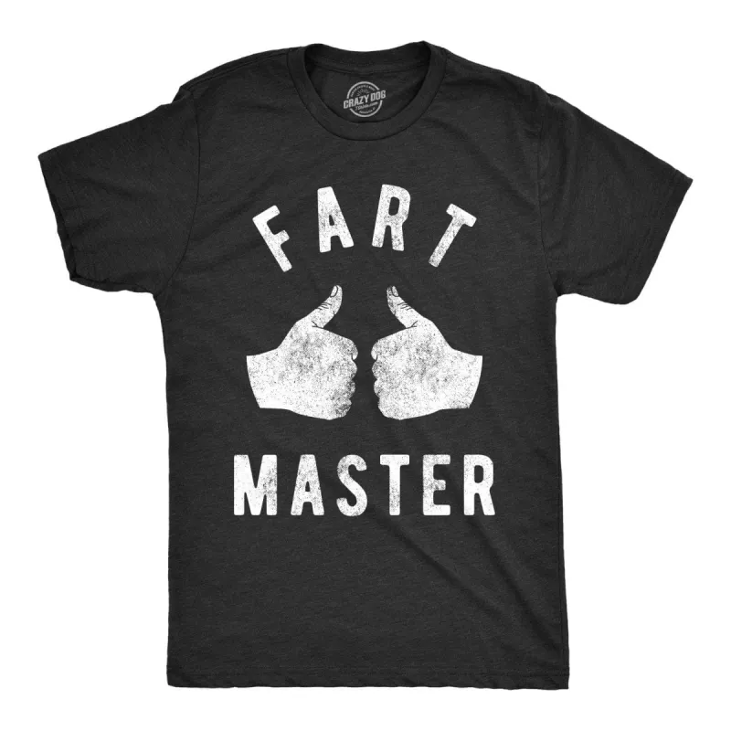 Fart Master Men's T Shirt sold by Crazy Dog T-Shirts