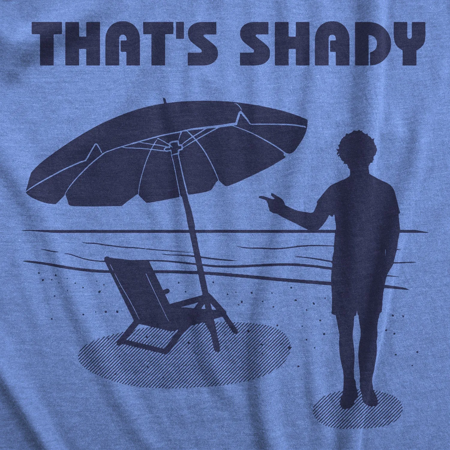 That's Shady Men's T Shirt sold by Crazy Dog T-Shirts product image thumbnail 5