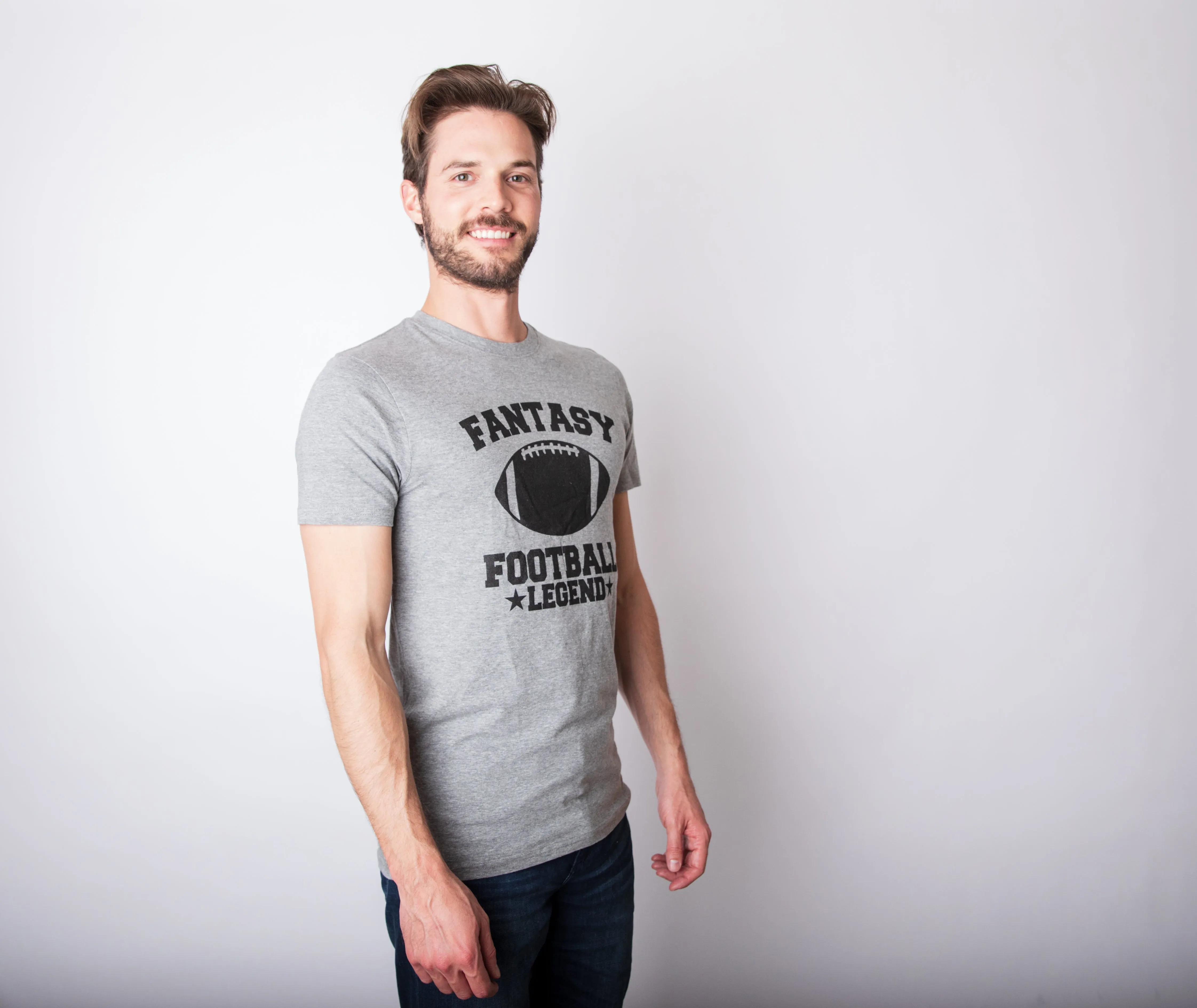 Fantasy Football Legend Men's T Shirt sold by Crazy Dog T-Shirts product image thumbnail 3