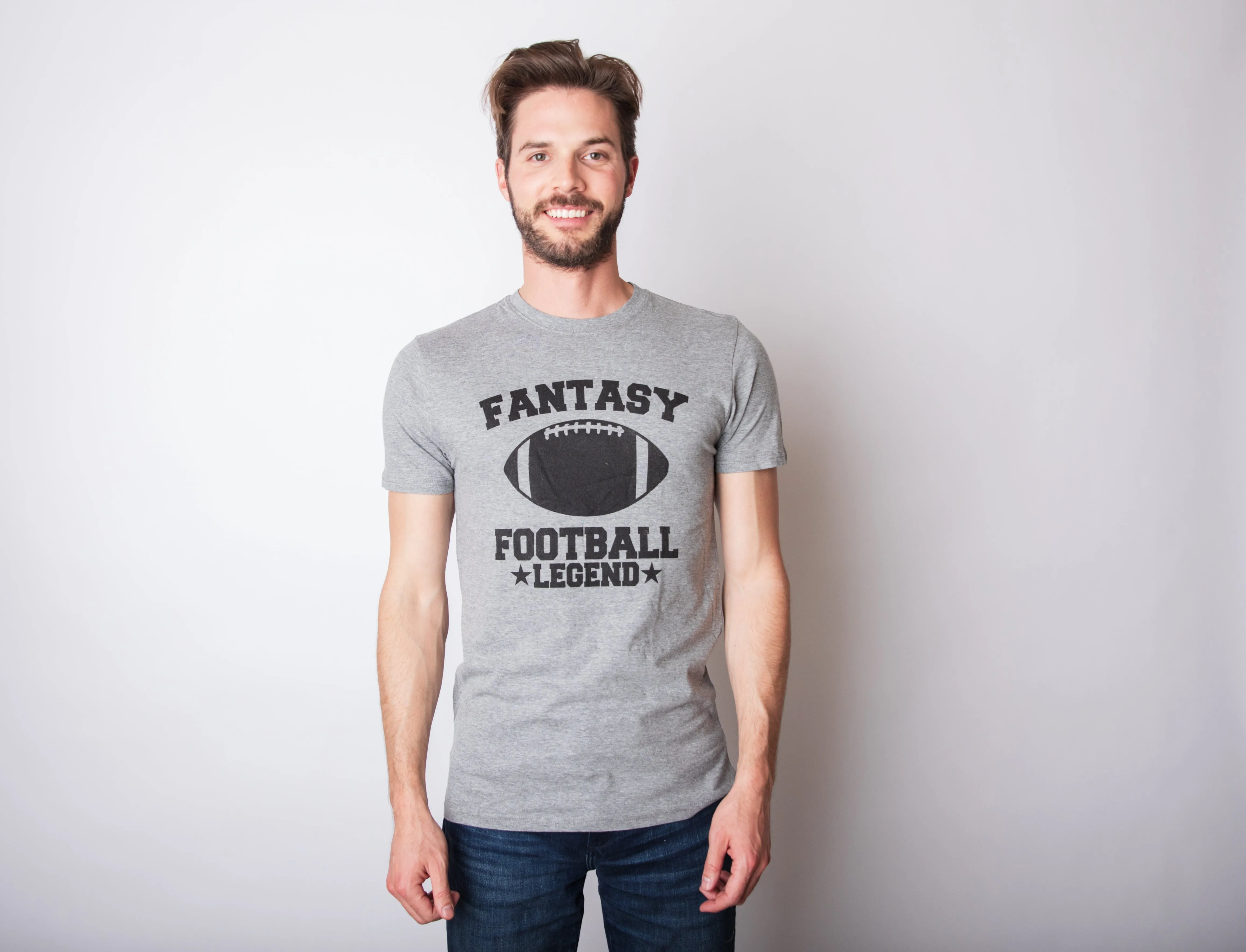 Fantasy Football Legend Men's T Shirt sold by Crazy Dog T-Shirts product image thumbnail 2