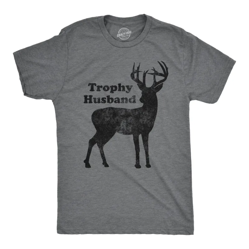 Trophy Husband Men's T Shirt sold by Crazy Dog T-Shirts