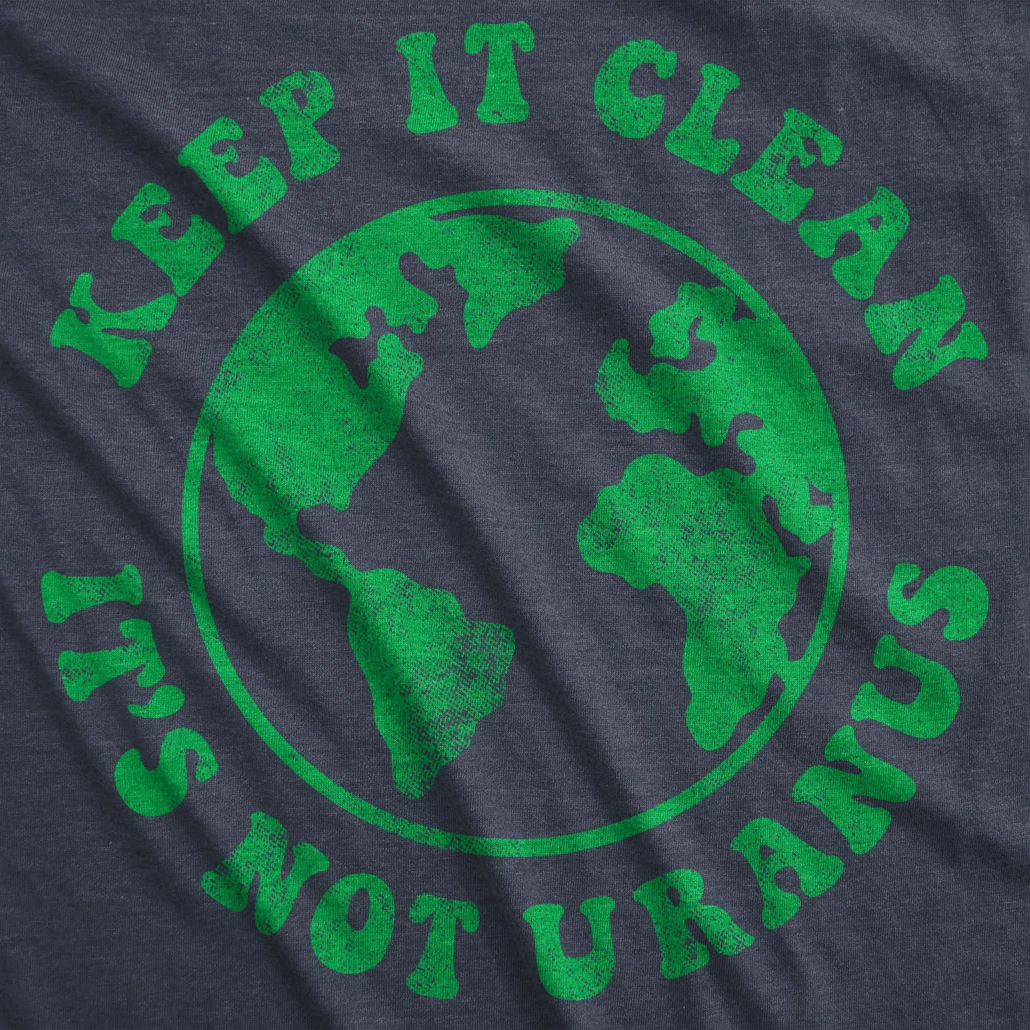 Keep It Clean It's Not Uranus Men's T Shirt sold by Crazy Dog T-Shirts product image thumbnail 2