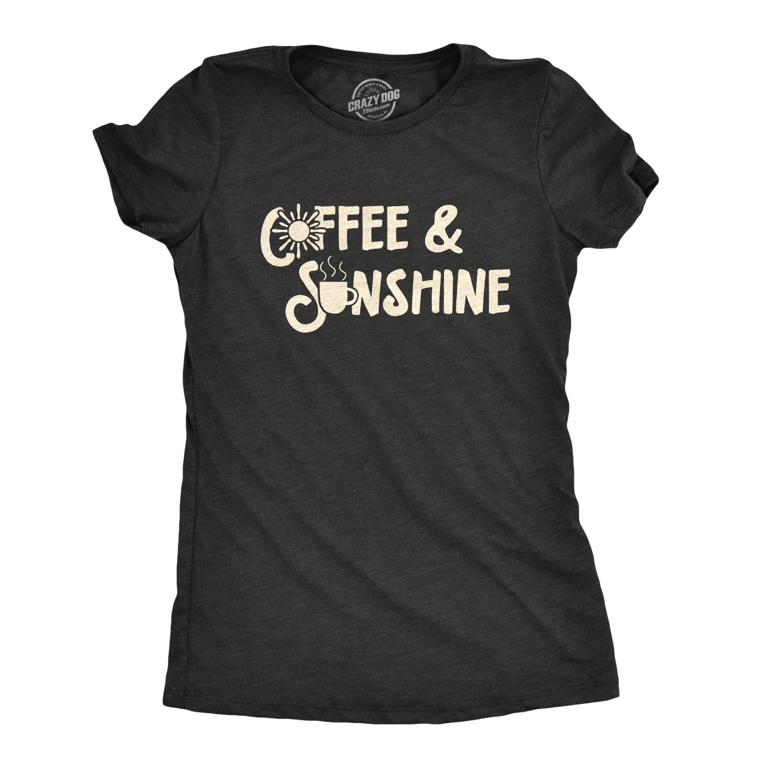 Coffee And Sunshine Women's T Shirt sold by Crazy Dog T-Shirts