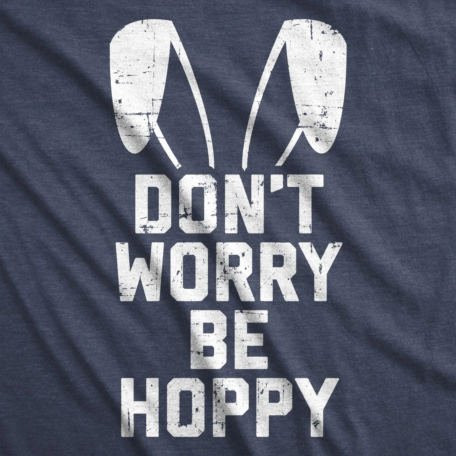 Don't Worry Be Hoppy Men's T Shirt sold by Crazy Dog T-Shirts product image thumbnail 2