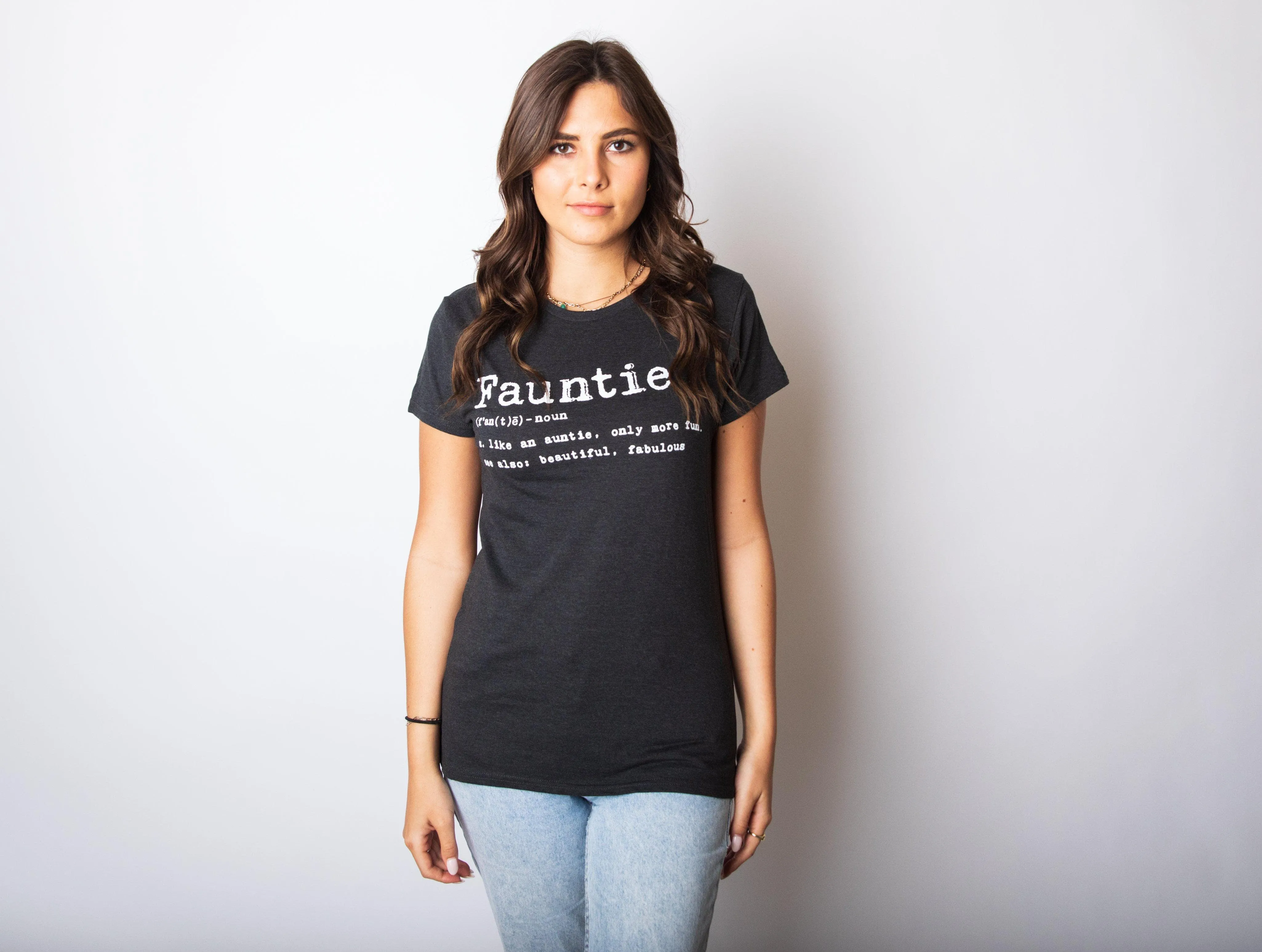 Fauntie Women's T Shirt sold by Crazy Dog T-Shirts product image thumbnail 3
