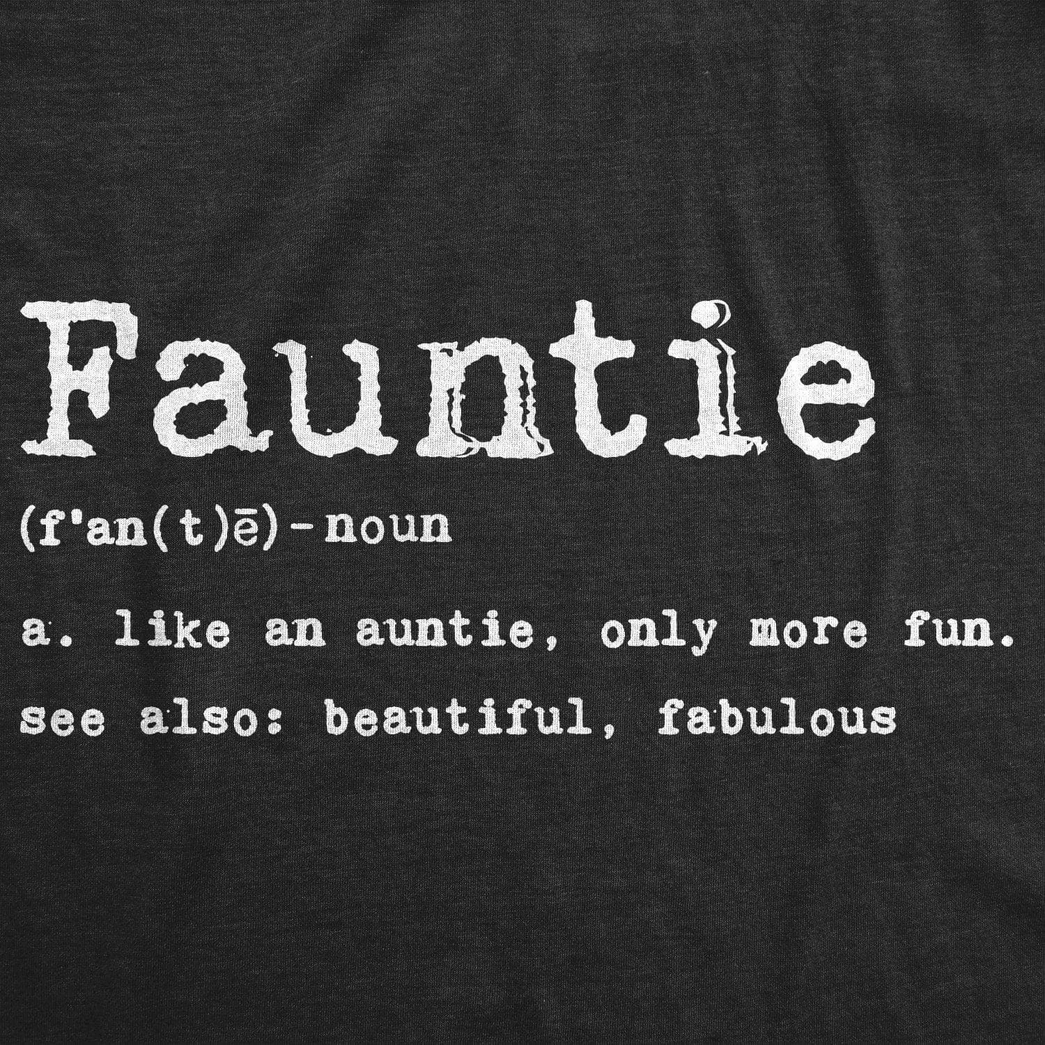 Fauntie Women's T Shirt sold by Crazy Dog T-Shirts product image thumbnail 2