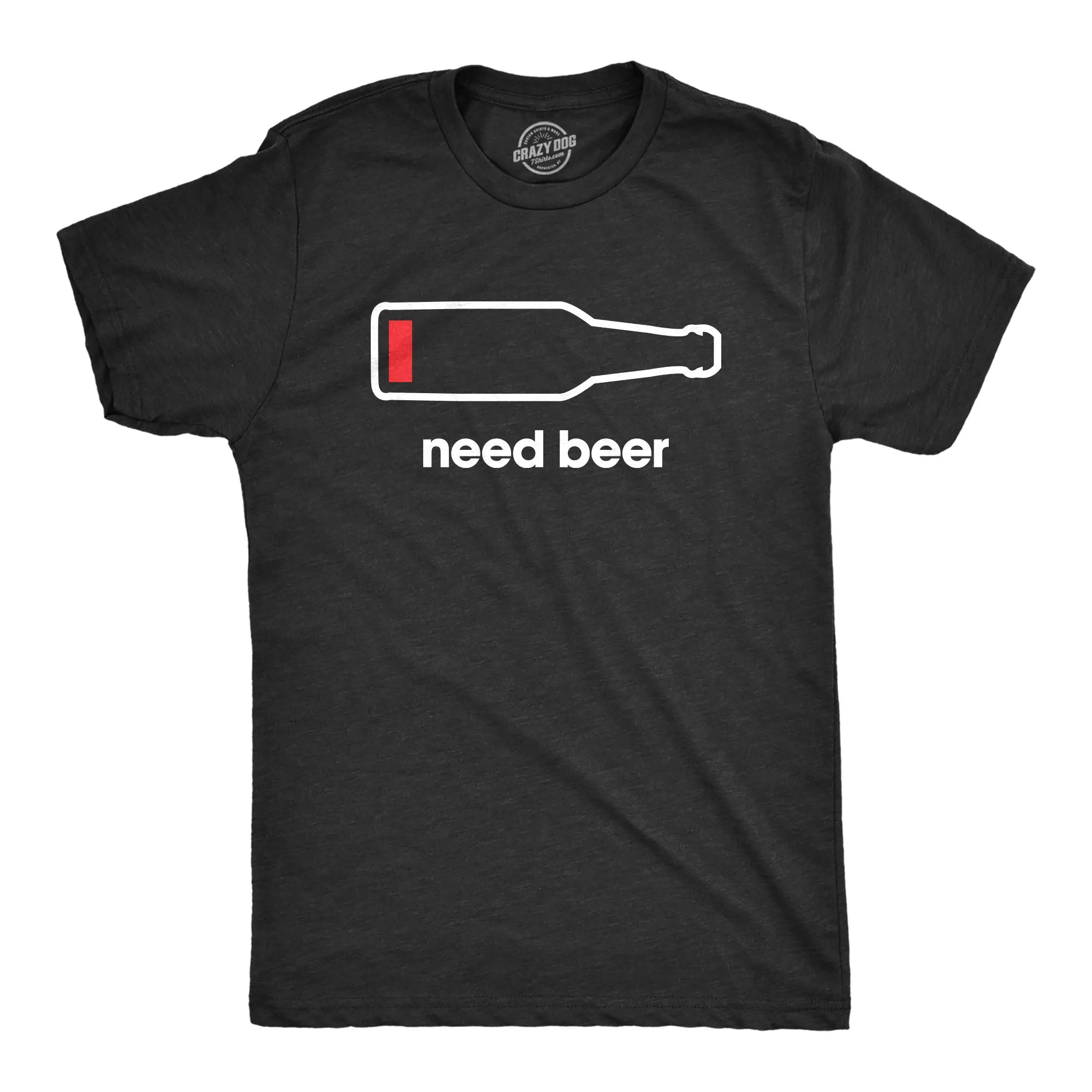 Need Beer Men's T Shirt sold by Crazy Dog T-Shirts
